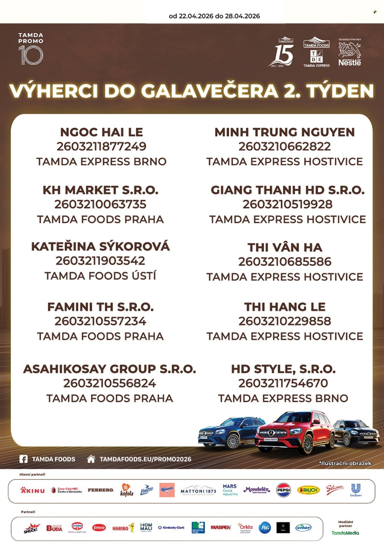 TAMDA FOODS leták - Od středy 22.4.2026 (2026-04-22 - 2026-04-28)