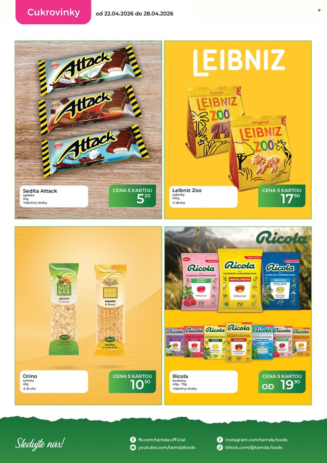 TAMDA FOODS leták - Od středy 22.4.2026 (2026-04-22 - 2026-04-28)