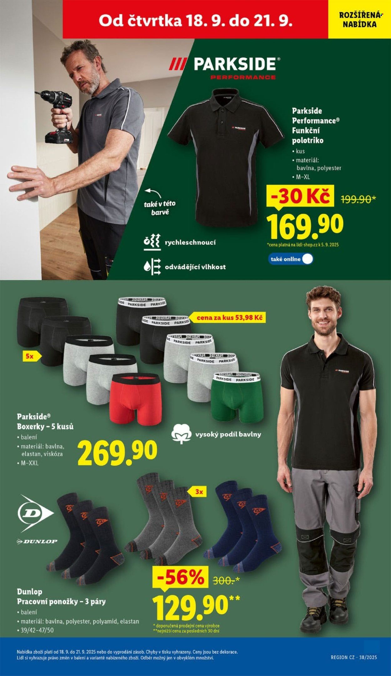 LIDL leták - Spotřební zboží (2025-09-15 - 2025-09-21)