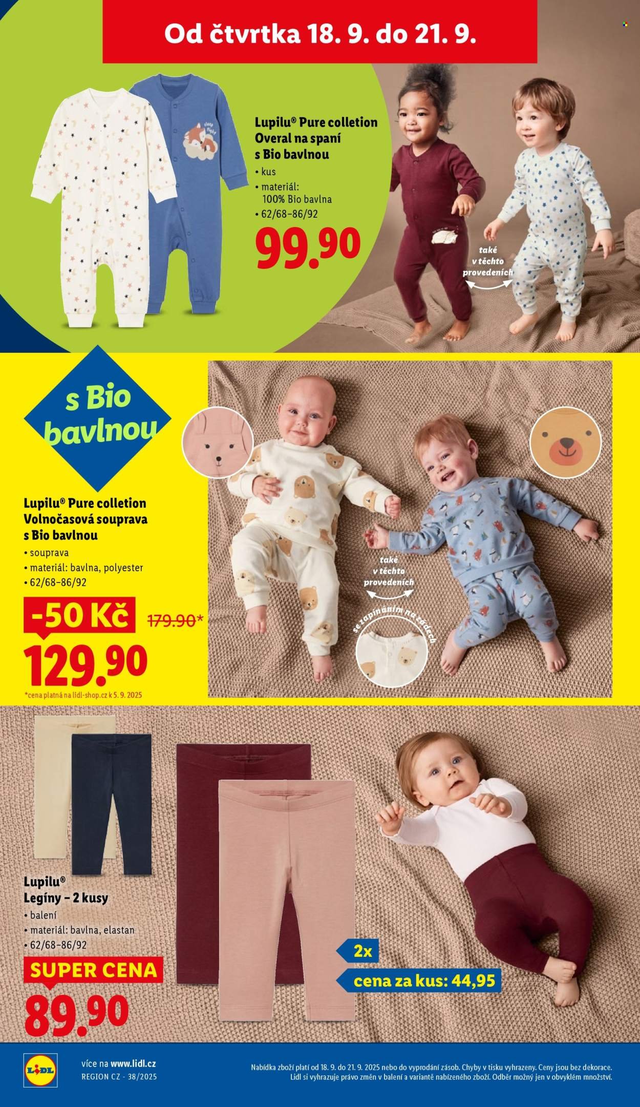 LIDL leták - Spotřební zboží (2025-09-15 - 2025-09-21)