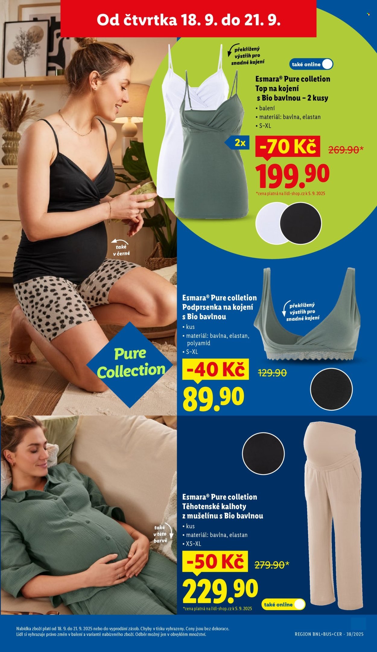 LIDL leták - Spotřební zboží (2025-09-15 - 2025-09-21)