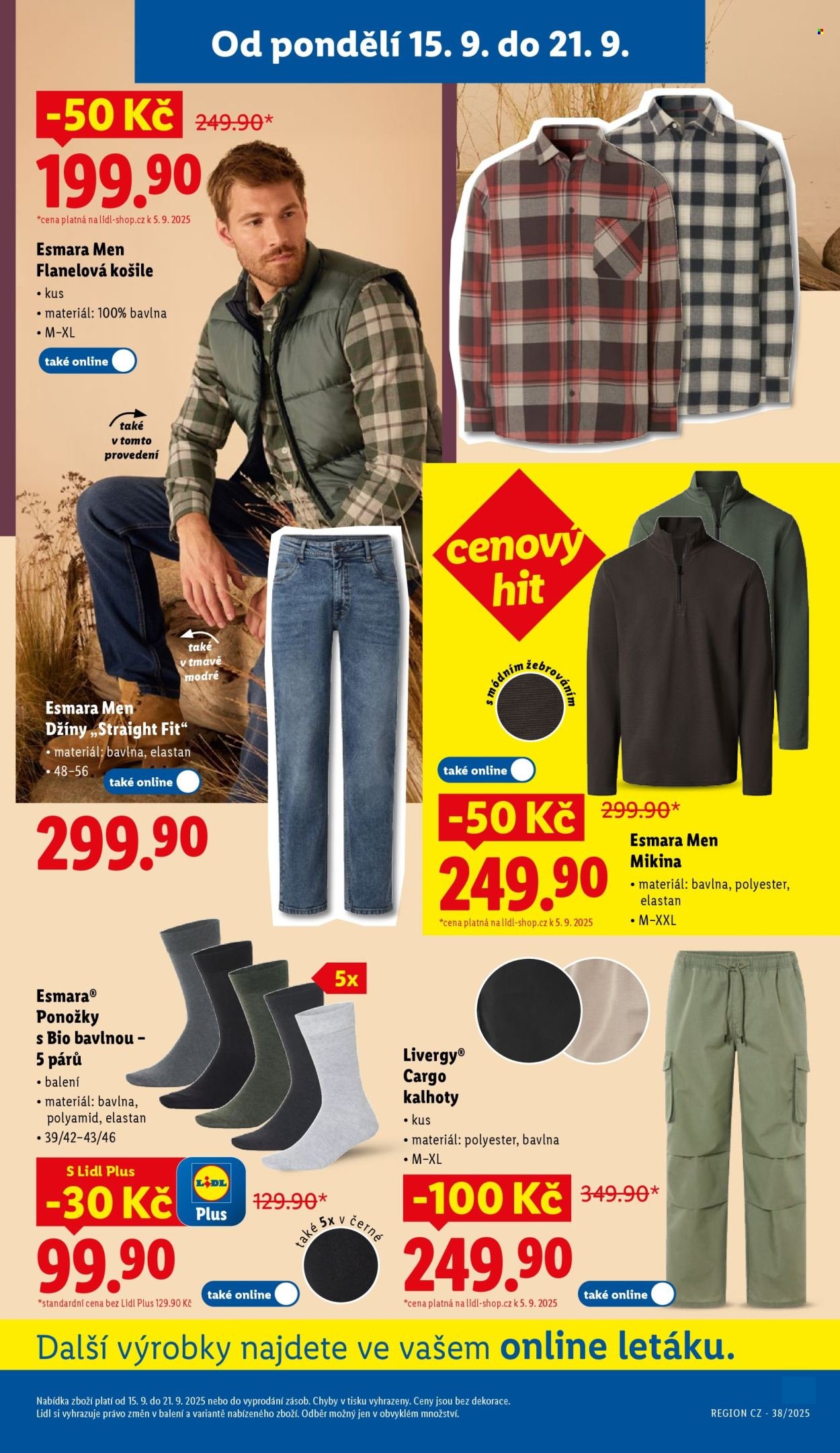 LIDL leták - Spotřební zboží (2025-09-15 - 2025-09-21)