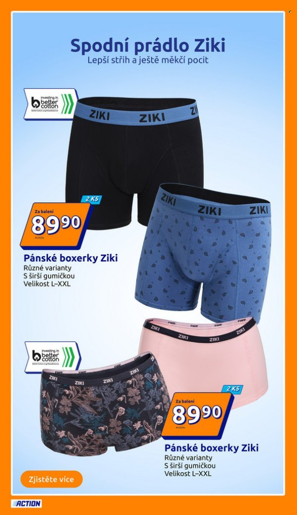ACTION leták - Od středy 30.7.2025 (2025-07-30 - 2025-08-05)