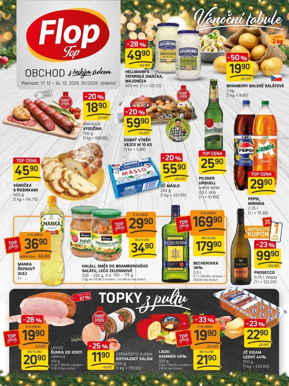 FLOP leták - Top (2025-12-17 - 2025-12-24)