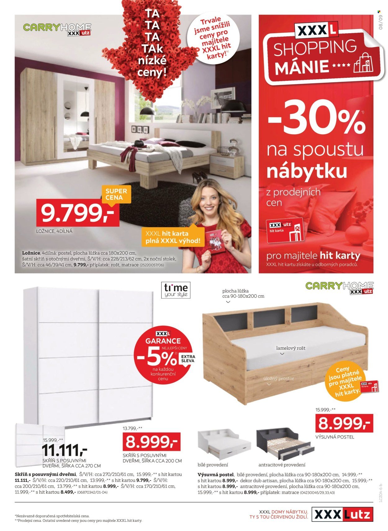 XXXLUTZ leták - Sleva 30 % téměř na všechno (2026-04-20 - 2026-05-03)