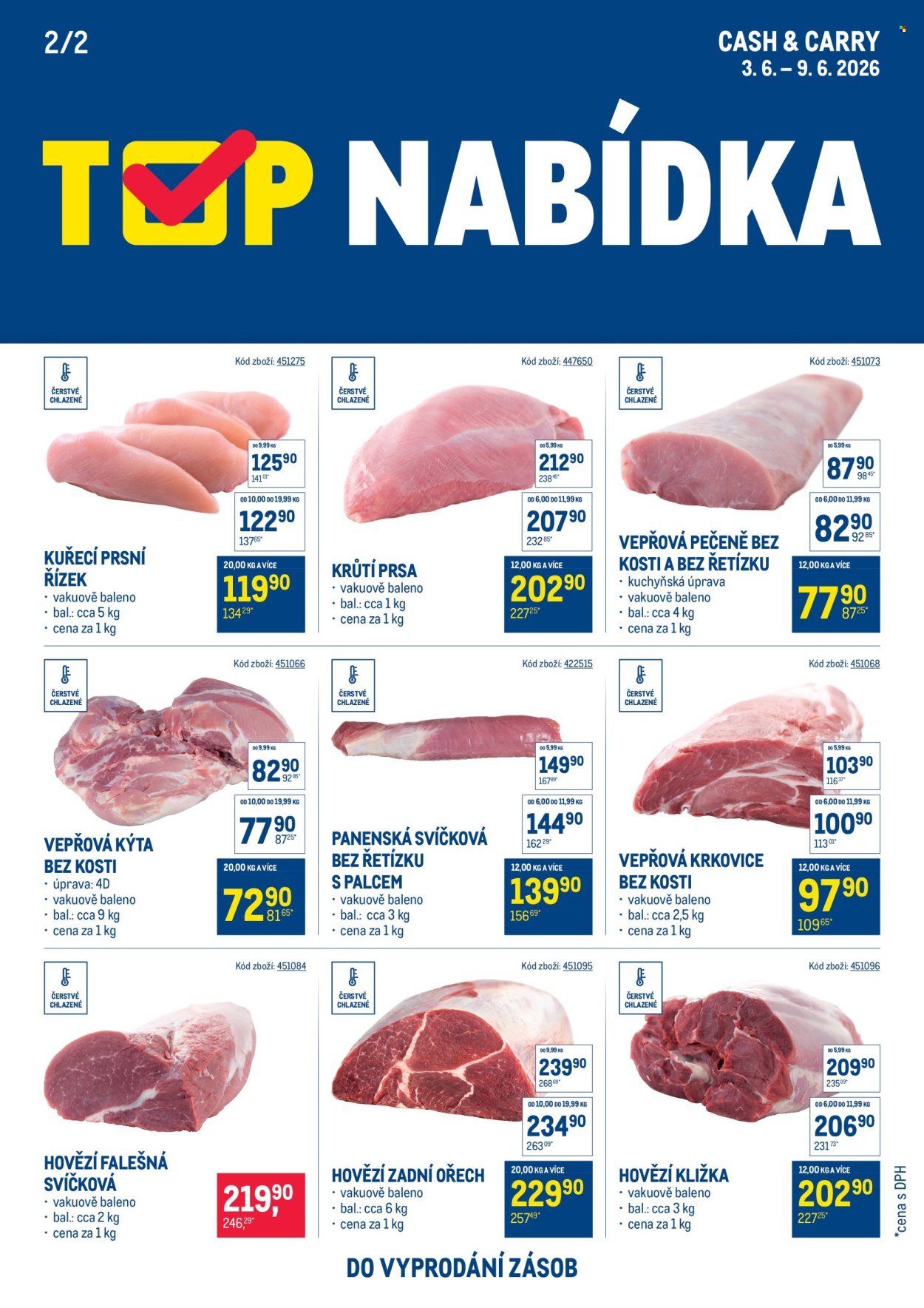 MAKRO leták - TOP maso