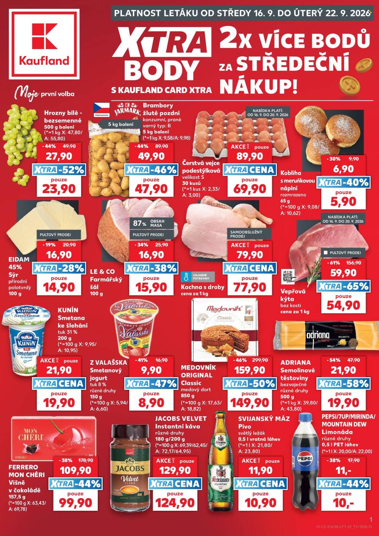 KAUFLAND leták - Od středy 16.9.2026
