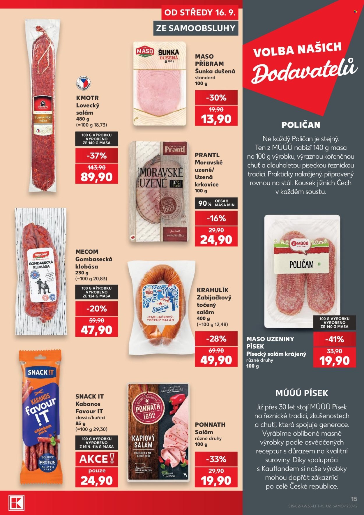 KAUFLAND leták - Od středy 16.9.2026