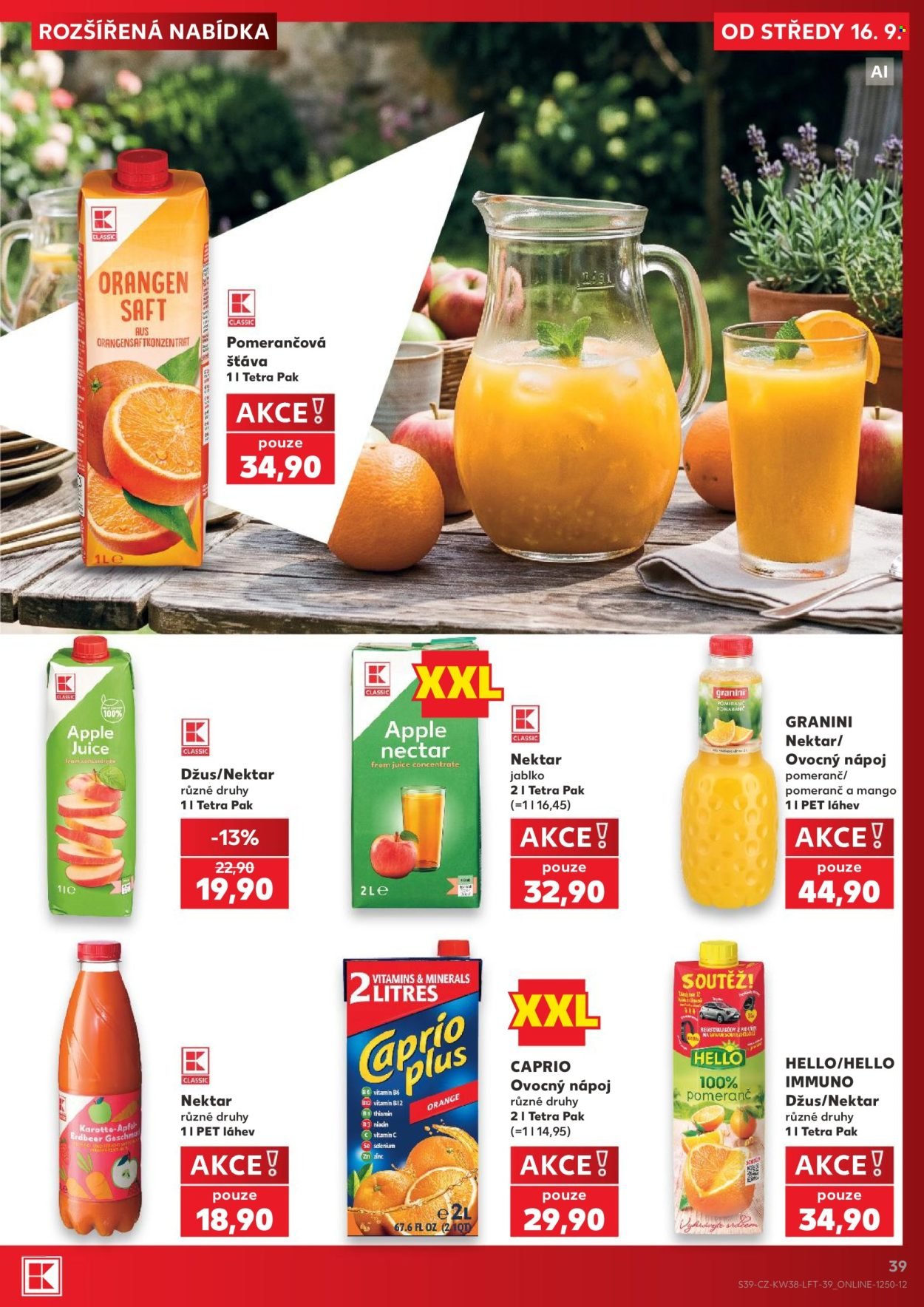 KAUFLAND leták - Od středy 16.9.2026