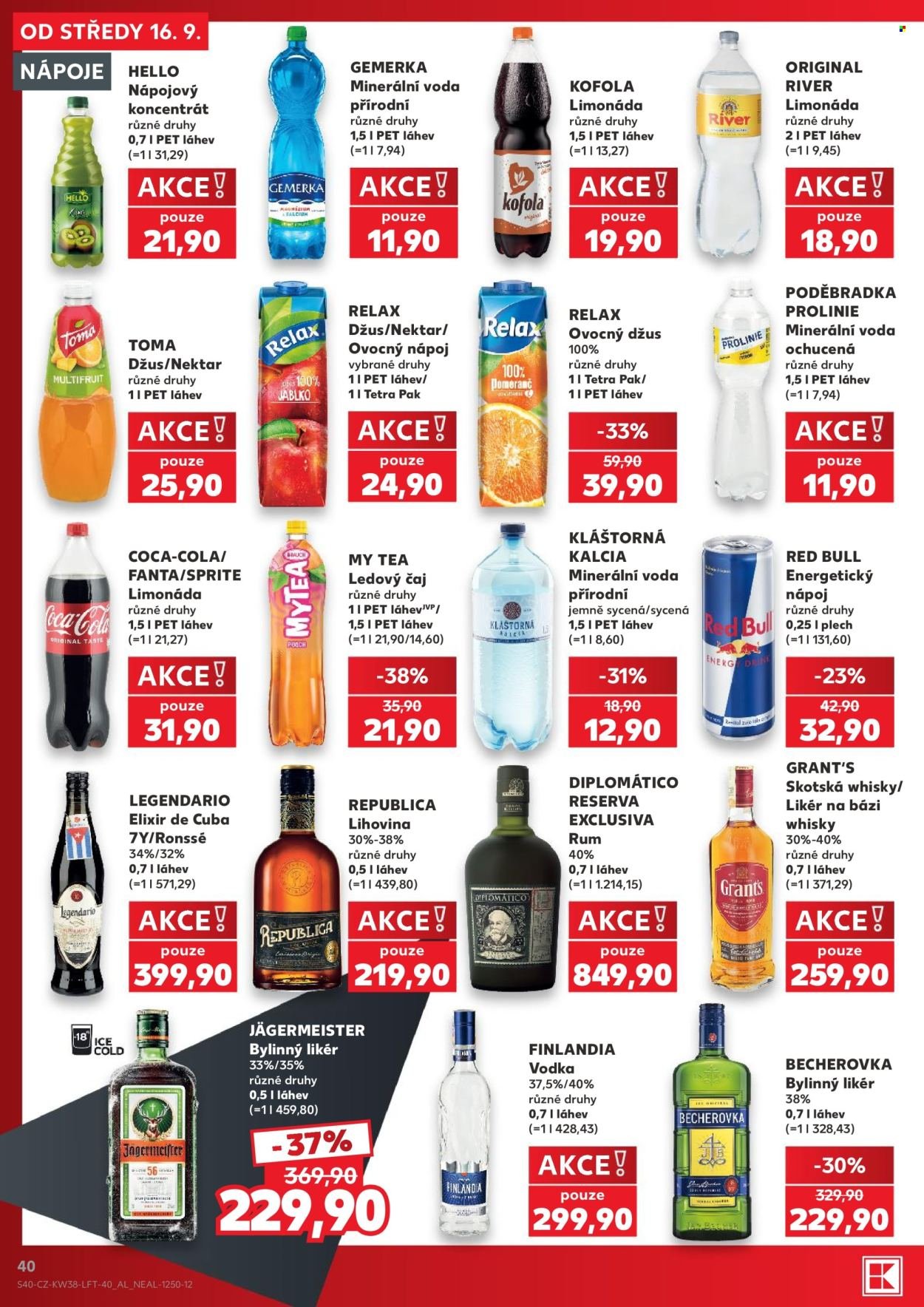 KAUFLAND leták - Od středy 16.9.2026