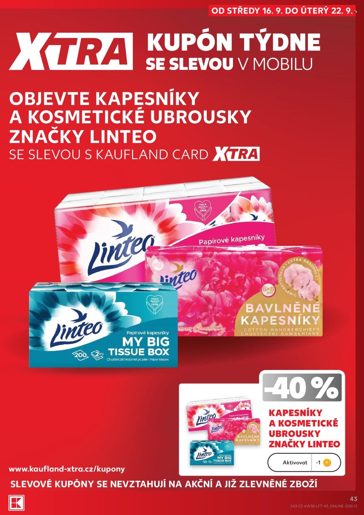 KAUFLAND leták - Od středy 16.9.2026