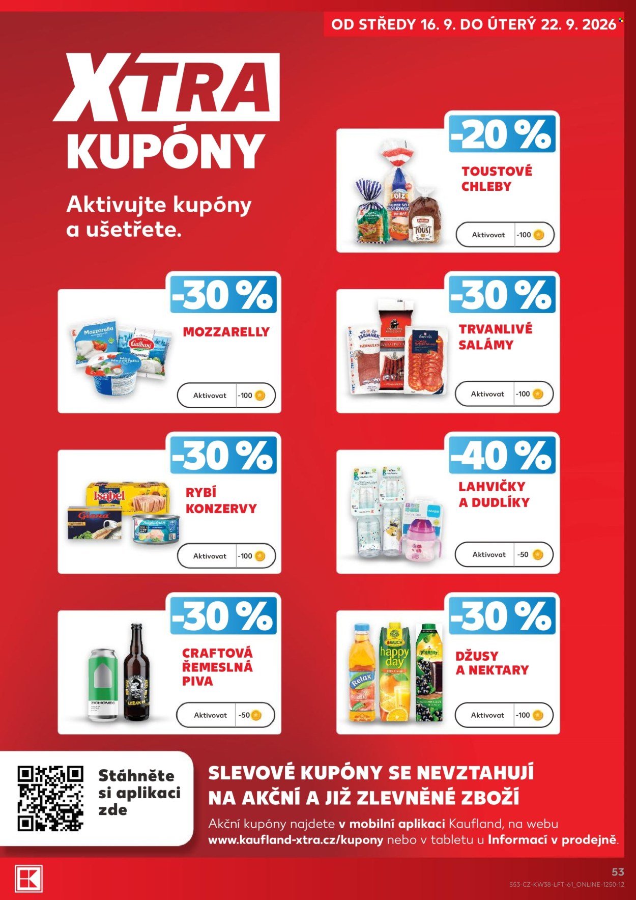 KAUFLAND leták - Od středy 16.9.2026