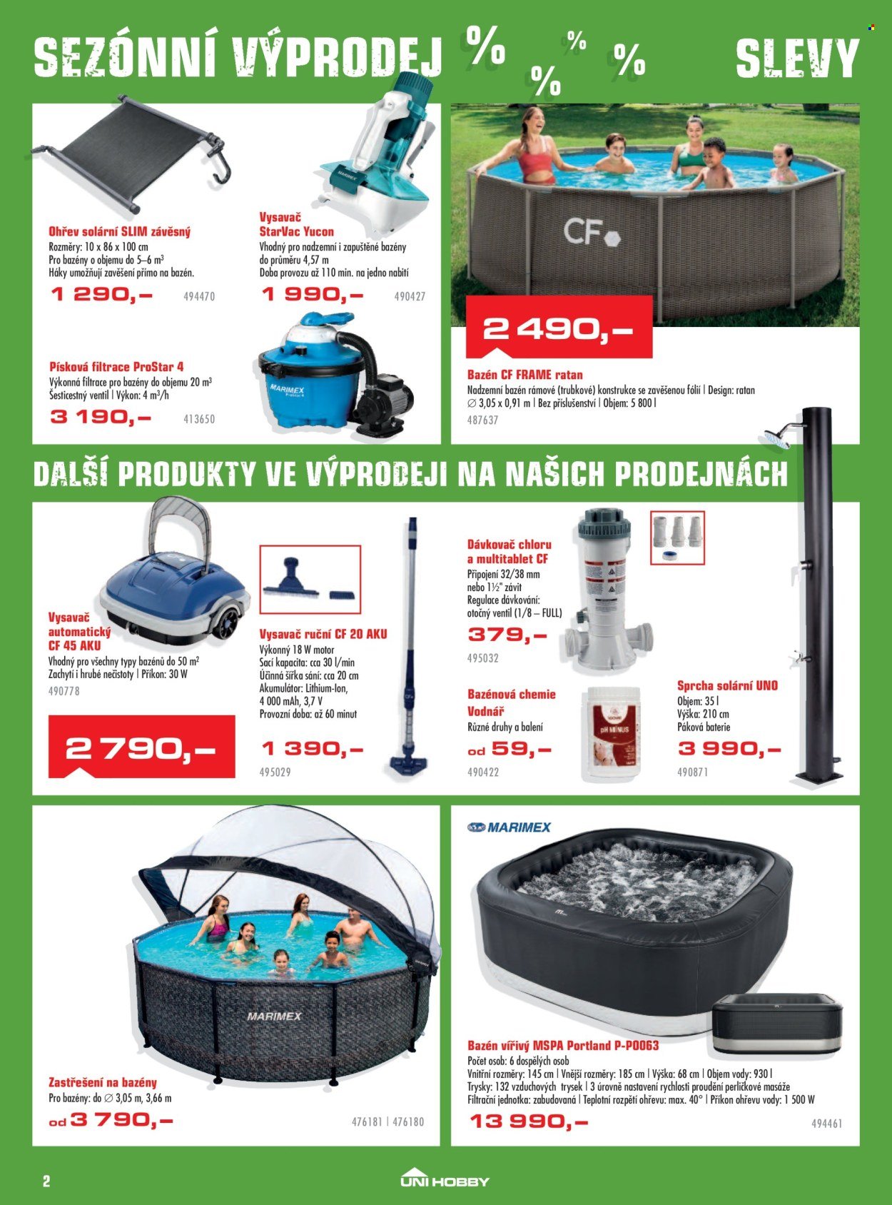 UNI HOBBY leták - Od čtvrtka 2.7.2026