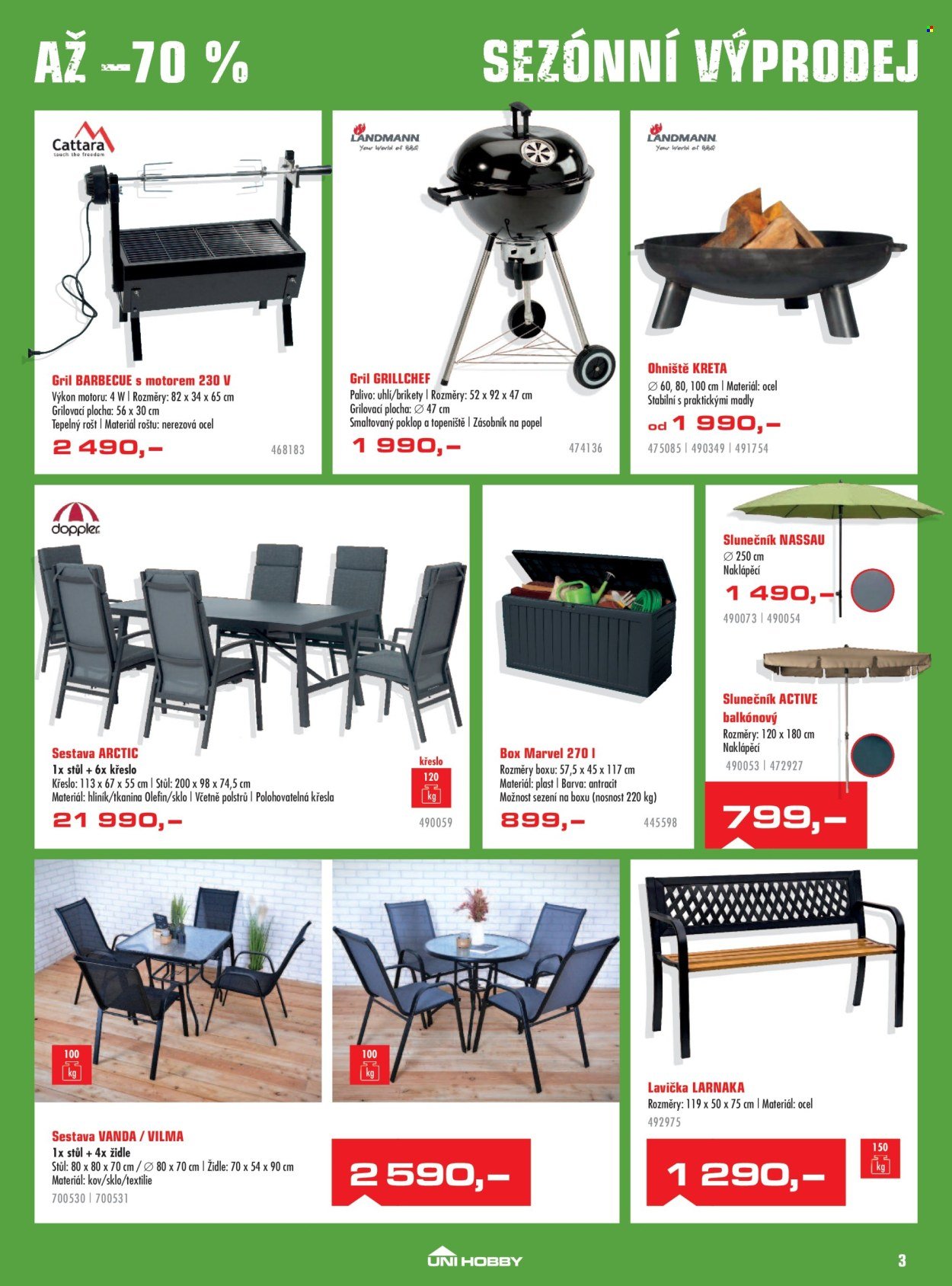UNI HOBBY leták - Od čtvrtka 2.7.2026