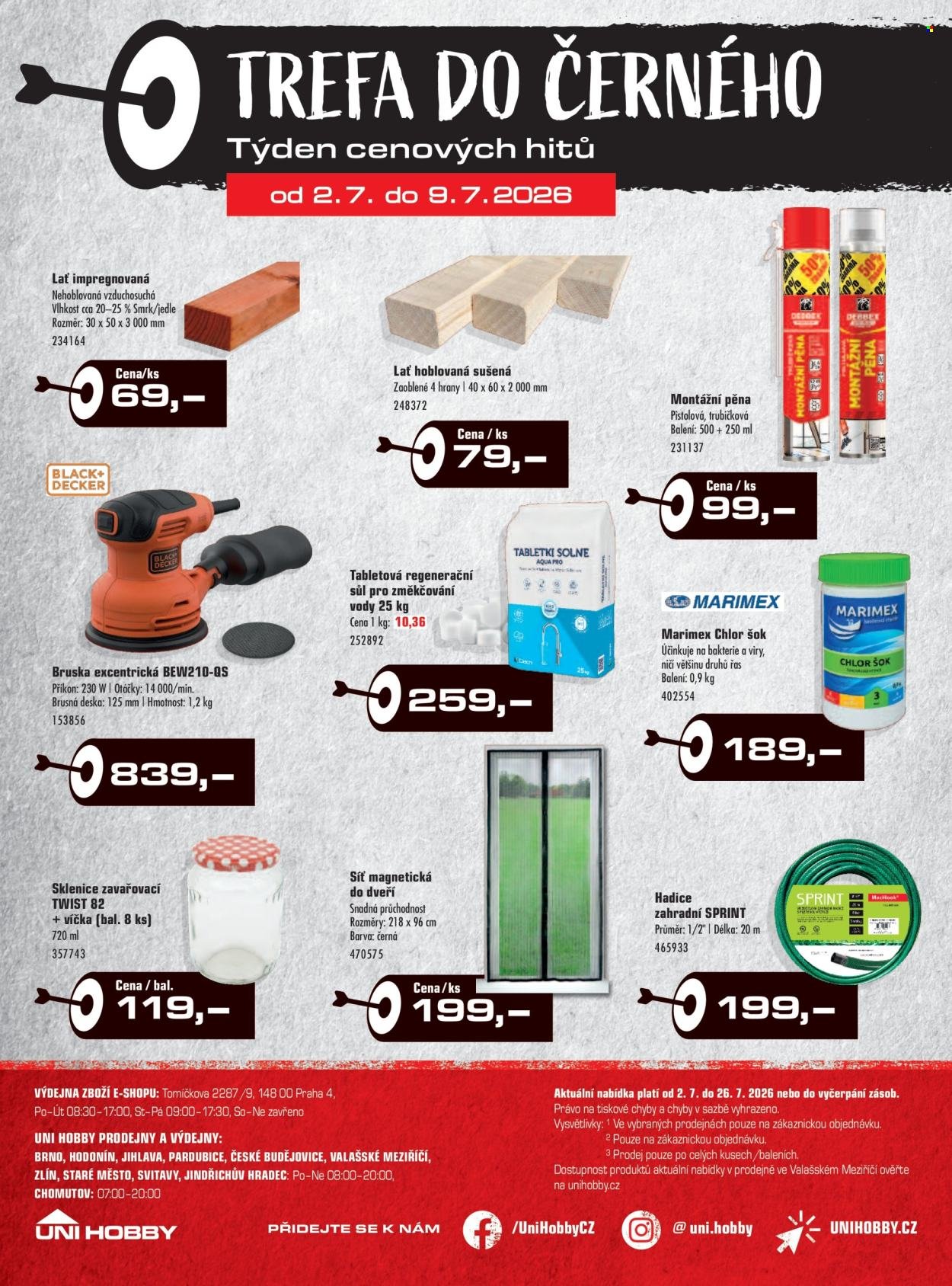 UNI HOBBY leták - Od čtvrtka 2.7.2026
