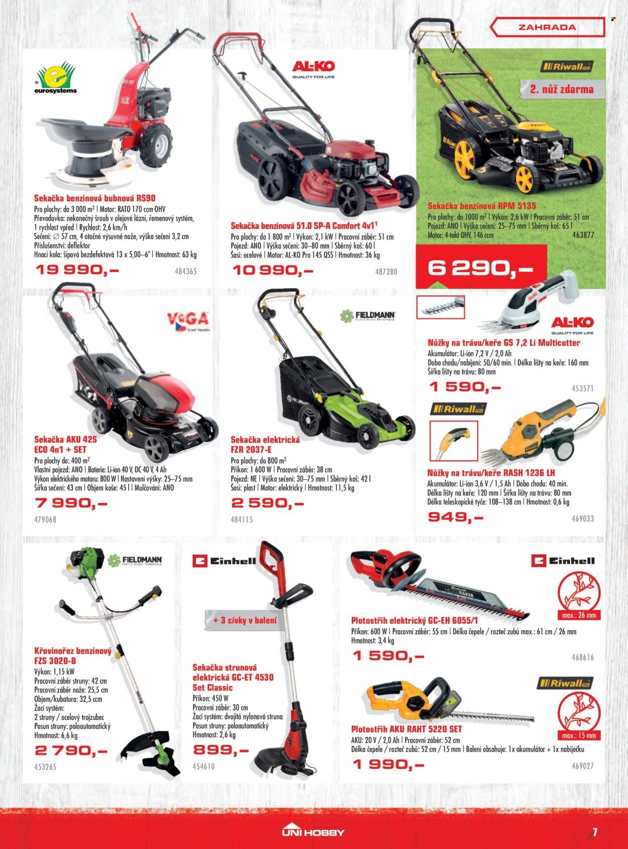 UNI HOBBY leták - Od čtvrtka 2.7.2026