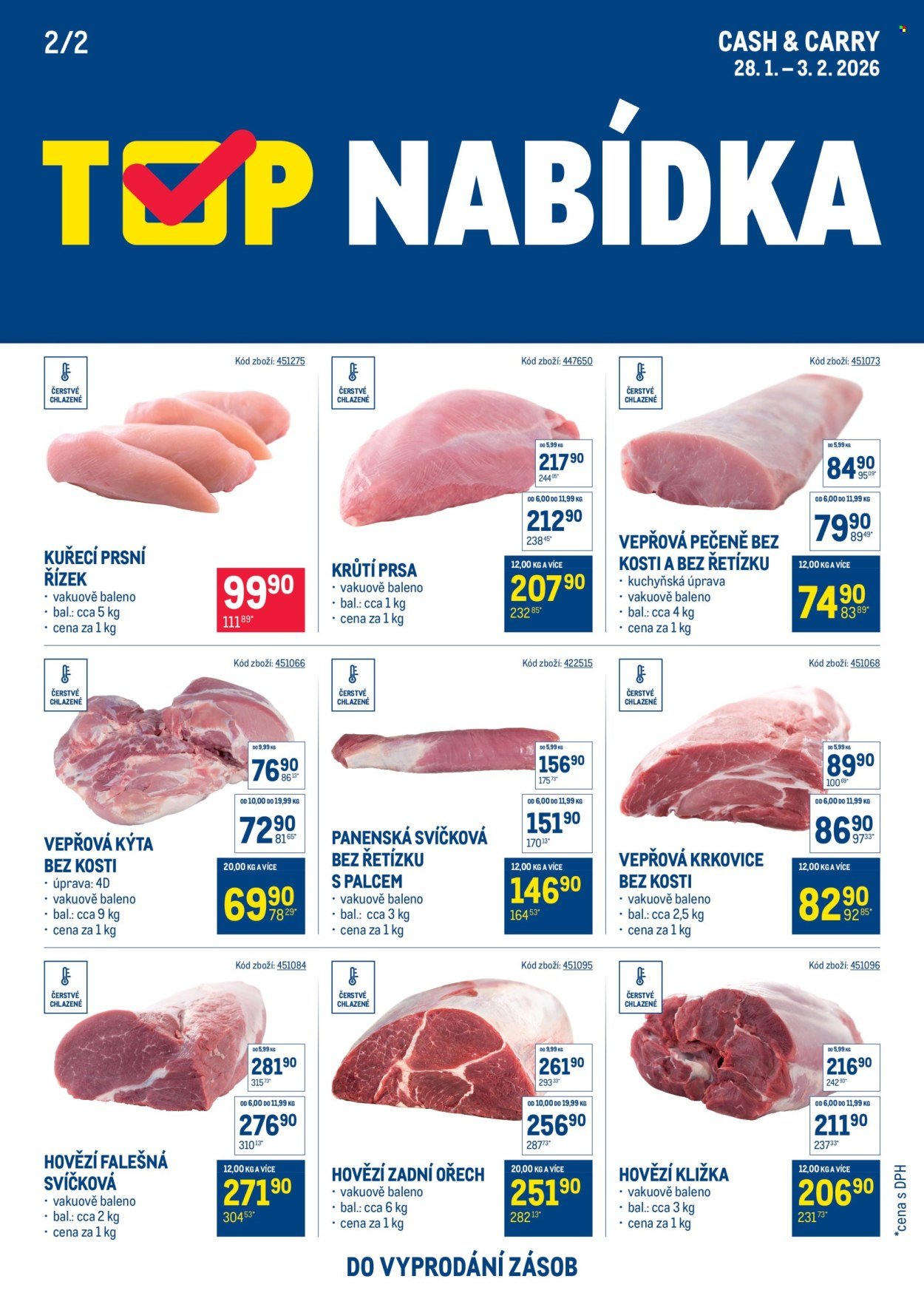 MAKRO leták - TOP maso (2026-01-28 - 2026-02-03)