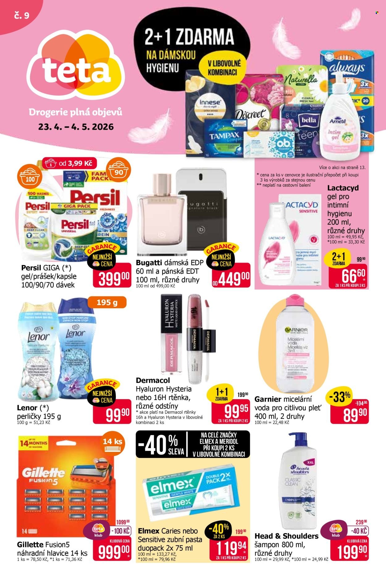 TETA DROGERIE leták - Od čtvrtka 23.4.2026 (2026-04-23 - 2026-05-04)