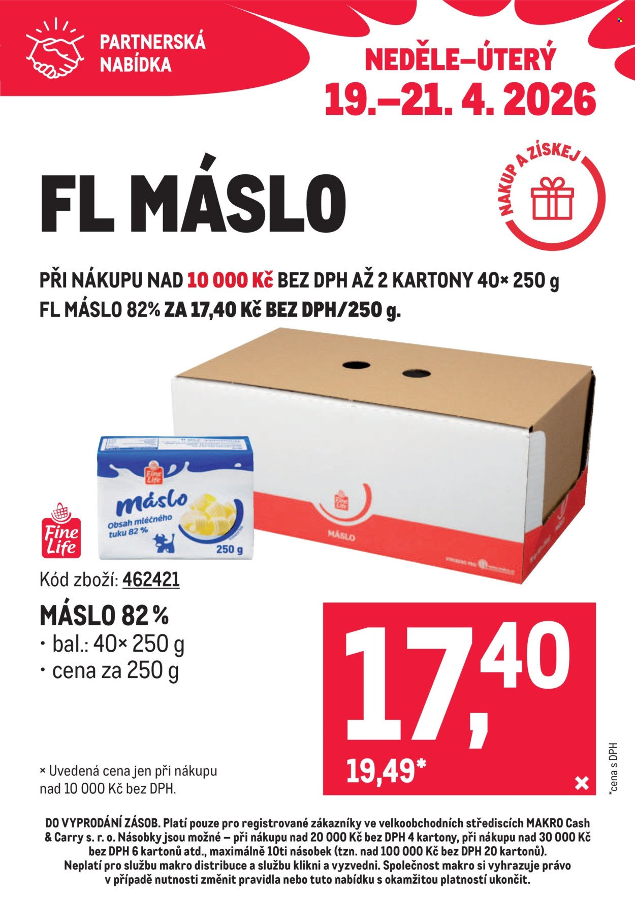 MAKRO leták - Partnerská nabídka (2026-04-19 - 2026-04-21)