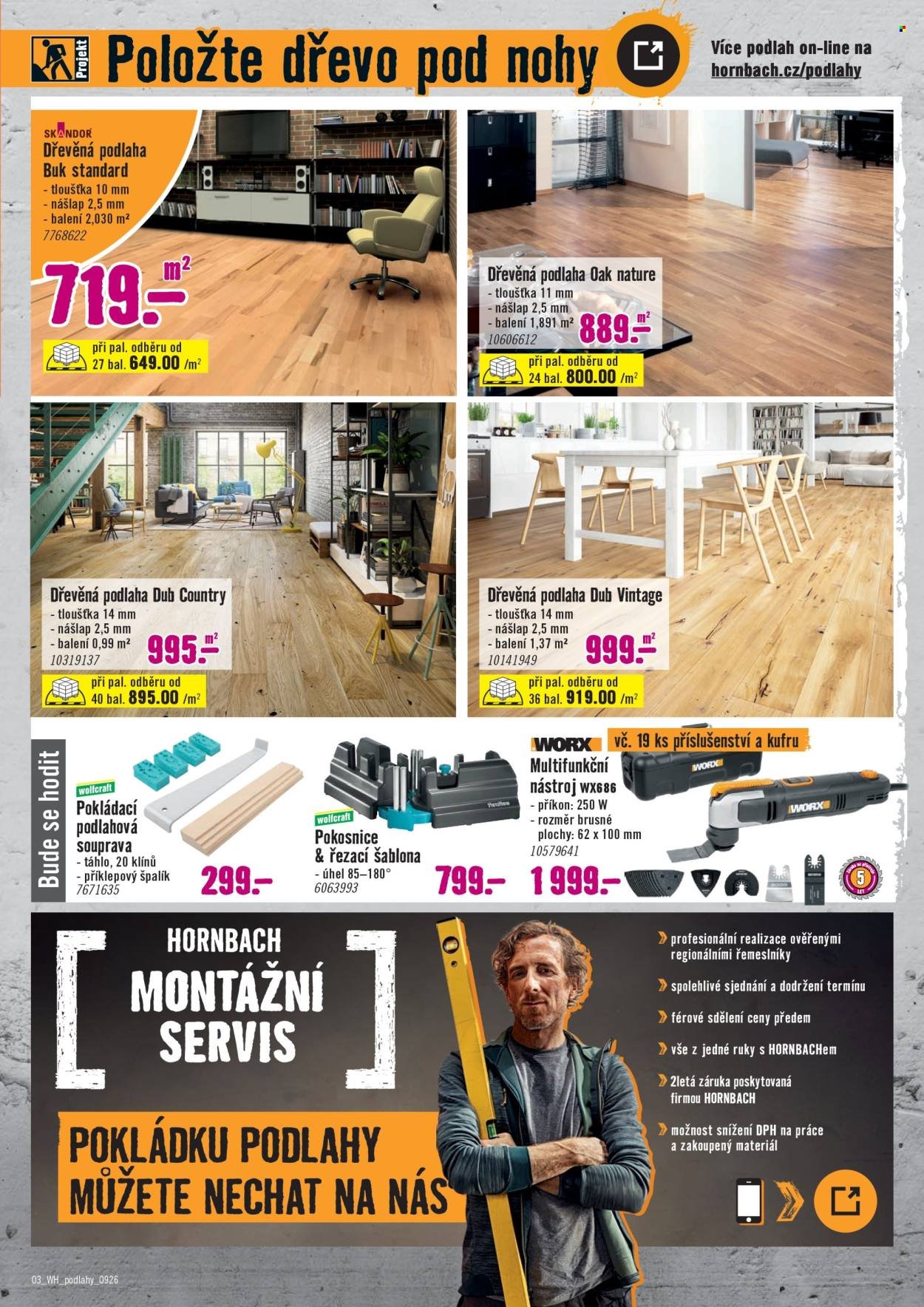 HORNBACH leták - Váš další projekt - Podlahy