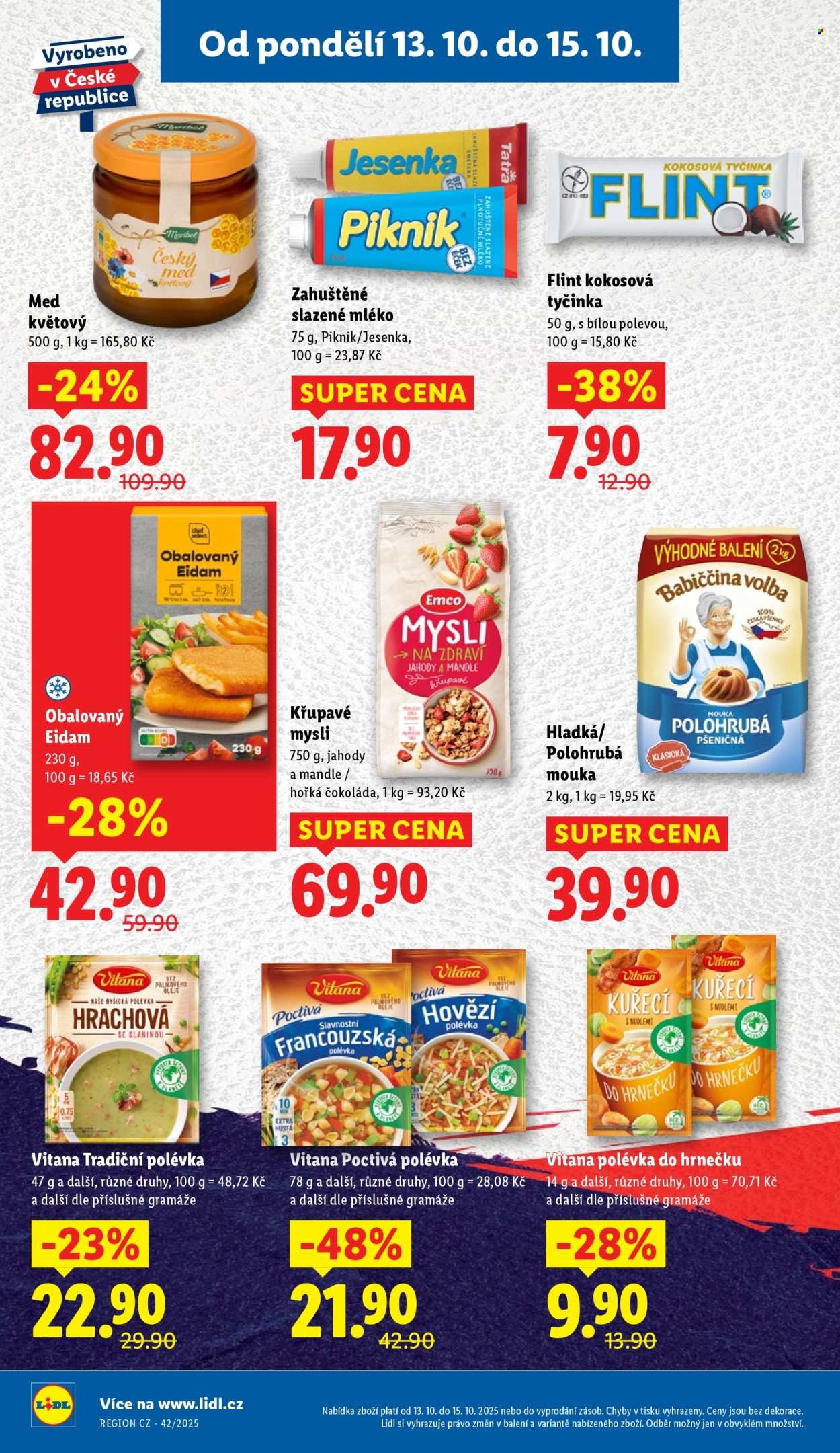 LIDL leták - Od pondělí 13.10.2025 (2025-10-13 - 2025-10-15)
