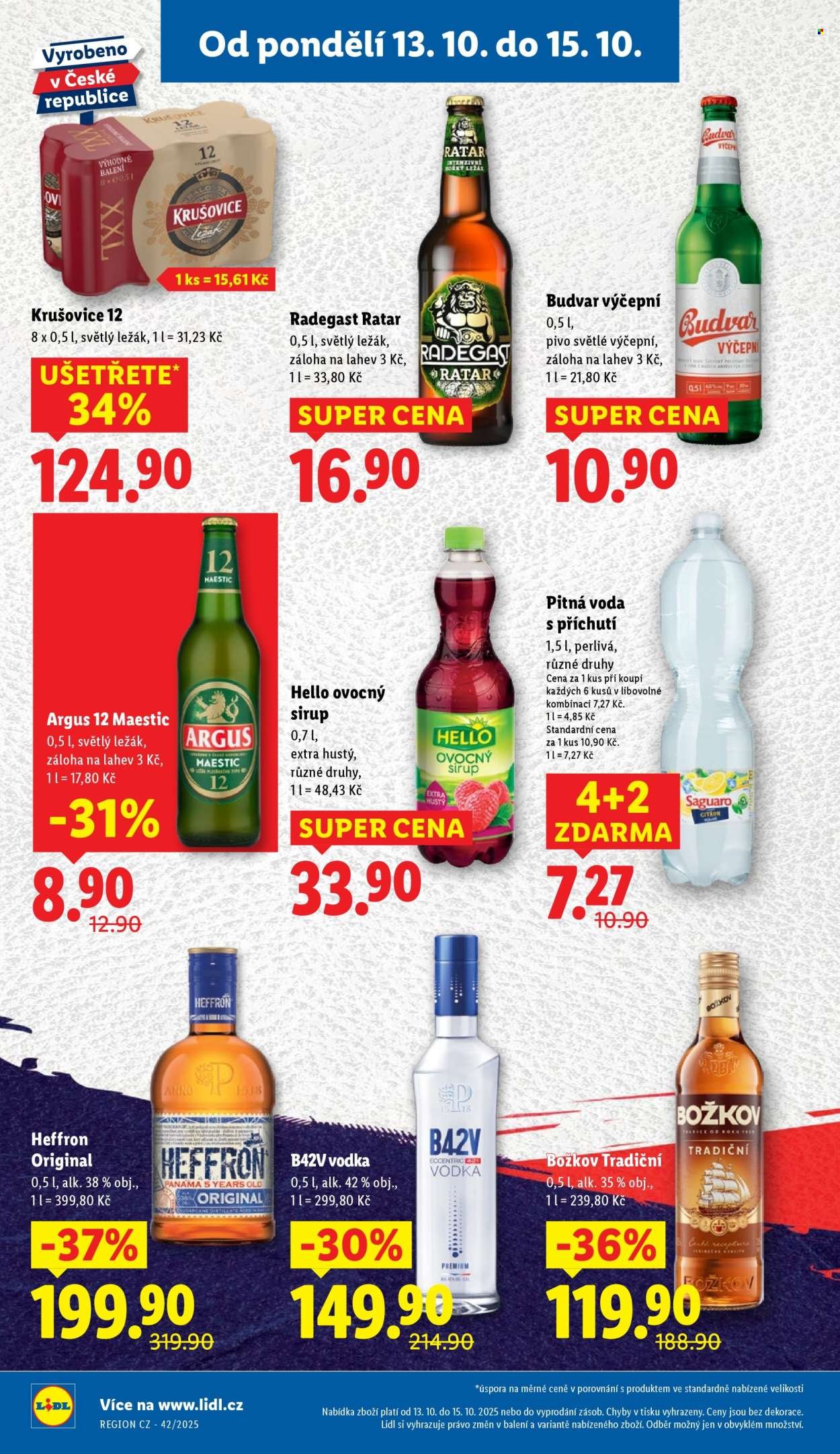 LIDL leták - Od pondělí 13.10.2025 (2025-10-13 - 2025-10-15)