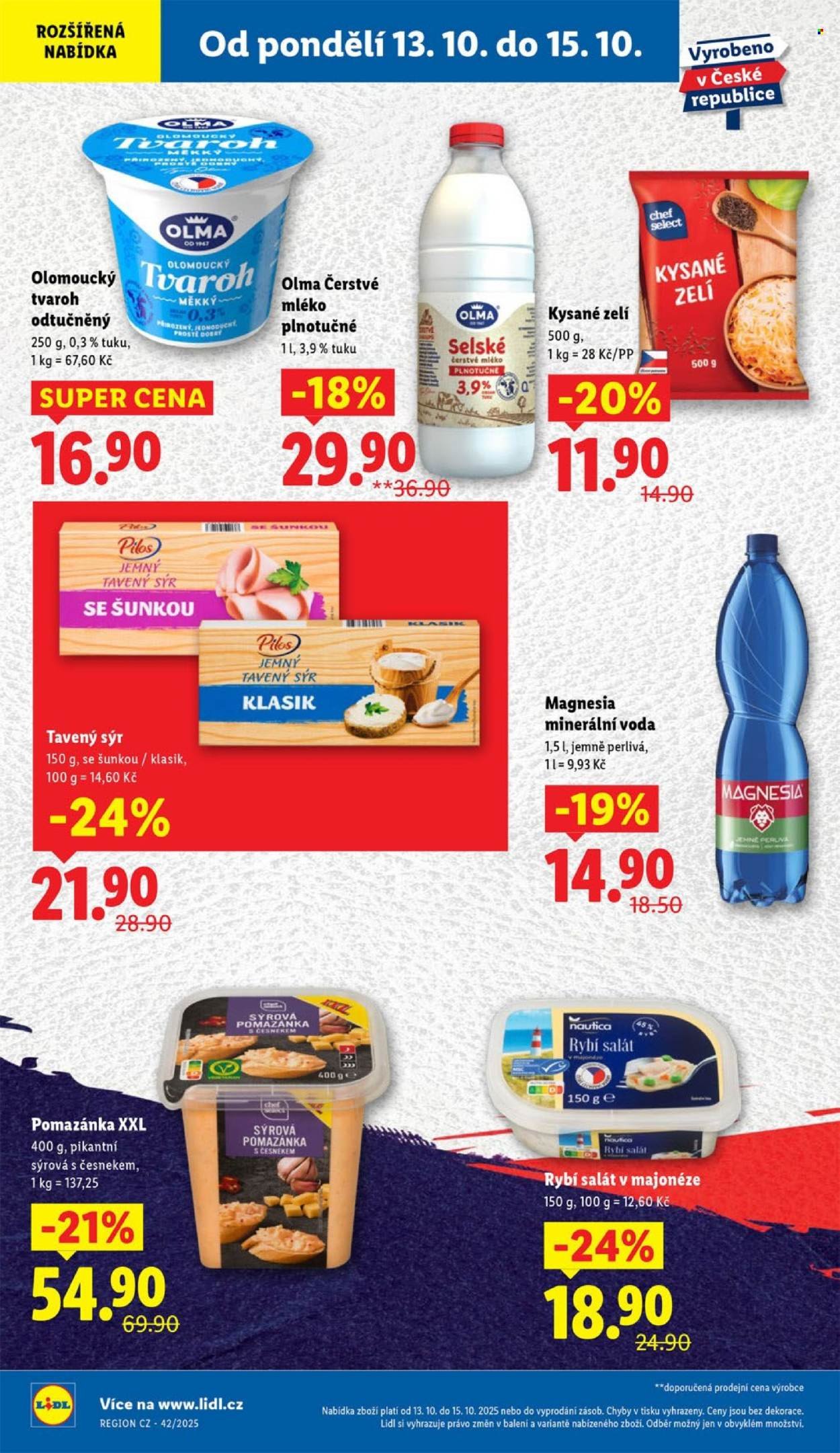 LIDL leták - Od pondělí 13.10.2025 (2025-10-13 - 2025-10-15)