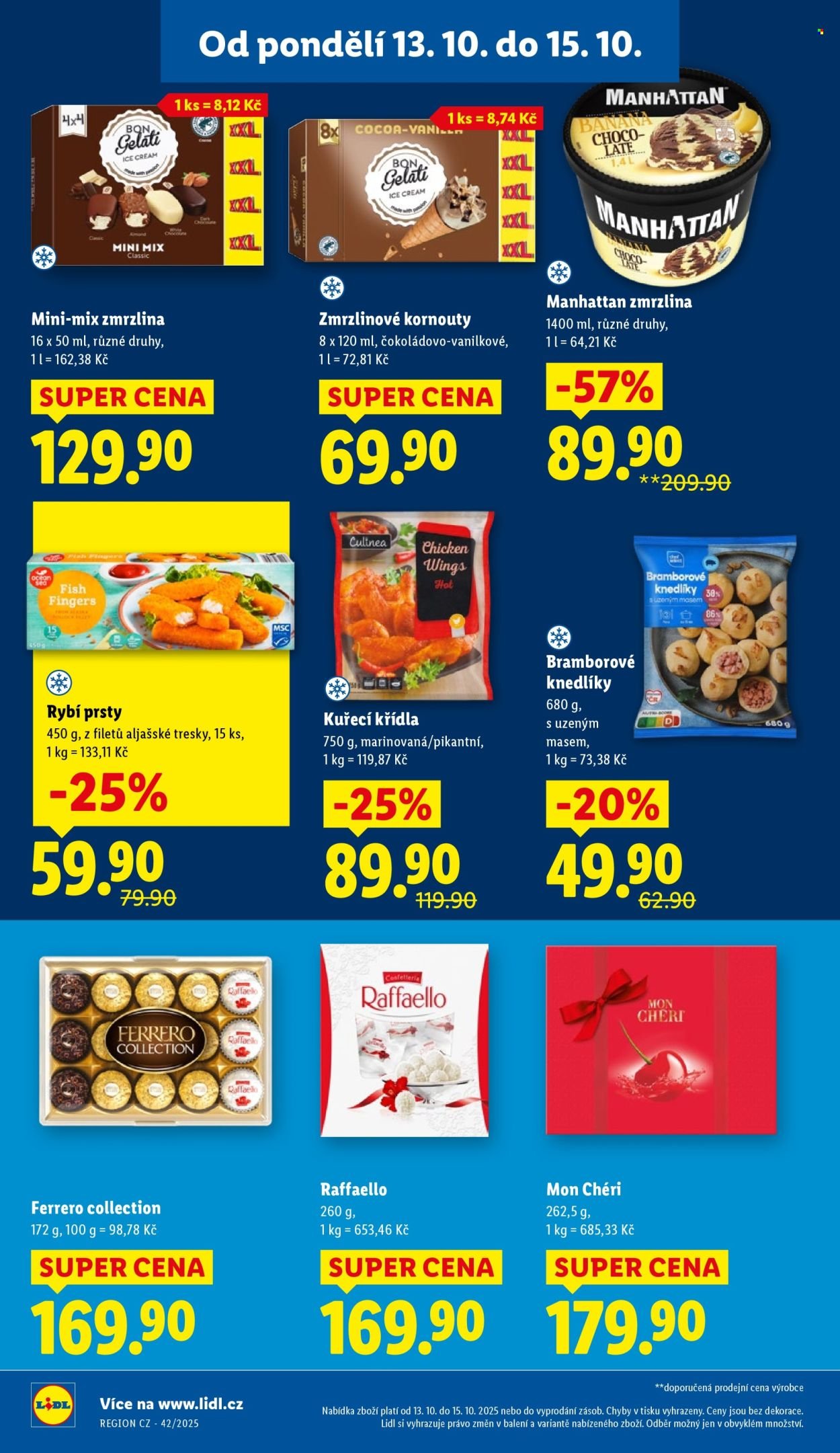 LIDL leták - Od pondělí 13.10.2025 (2025-10-13 - 2025-10-15)
