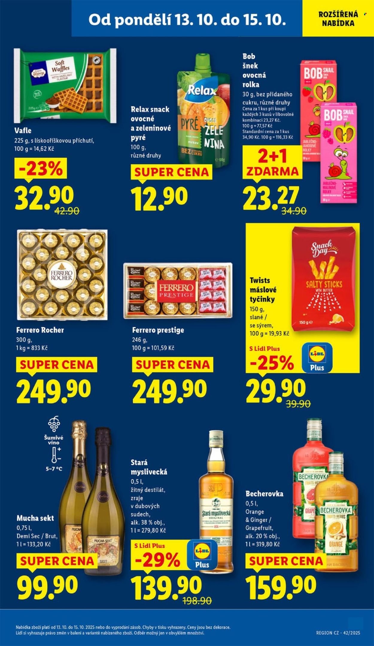 LIDL leták - Od pondělí 13.10.2025 (2025-10-13 - 2025-10-15)