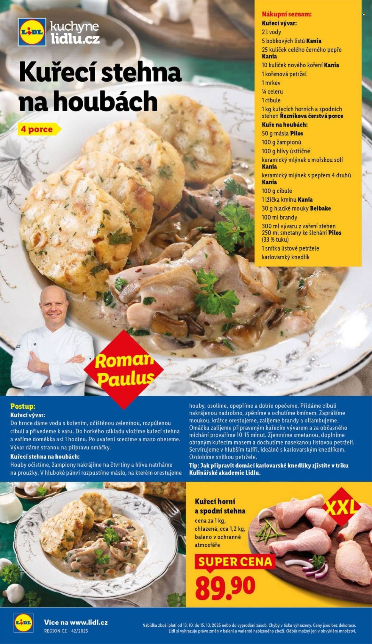 LIDL leták - Od pondělí 13.10.2025 (2025-10-13 - 2025-10-15)