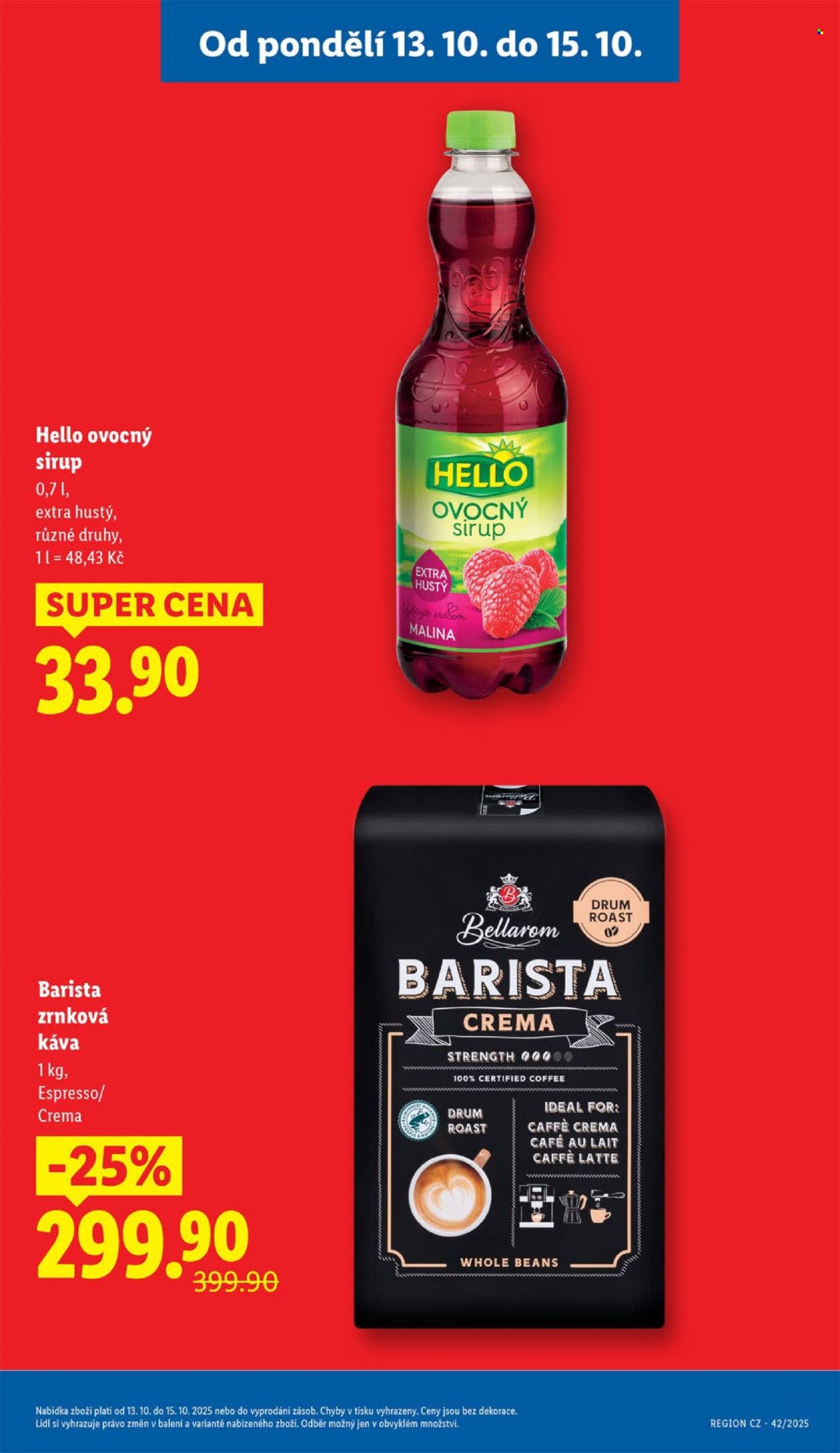 LIDL leták - Od pondělí 13.10.2025 (2025-10-13 - 2025-10-15)