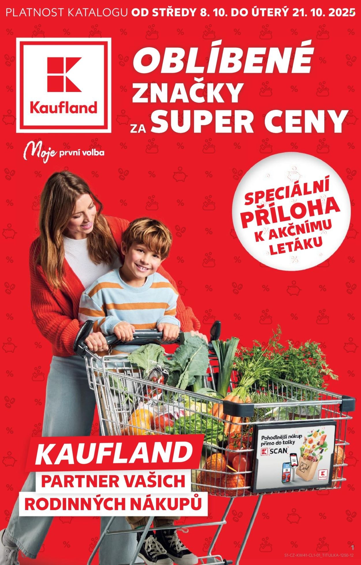 KAUFLAND leták - Oblíbené značky za super ceny (2025-10-08 - 2025-10-21)