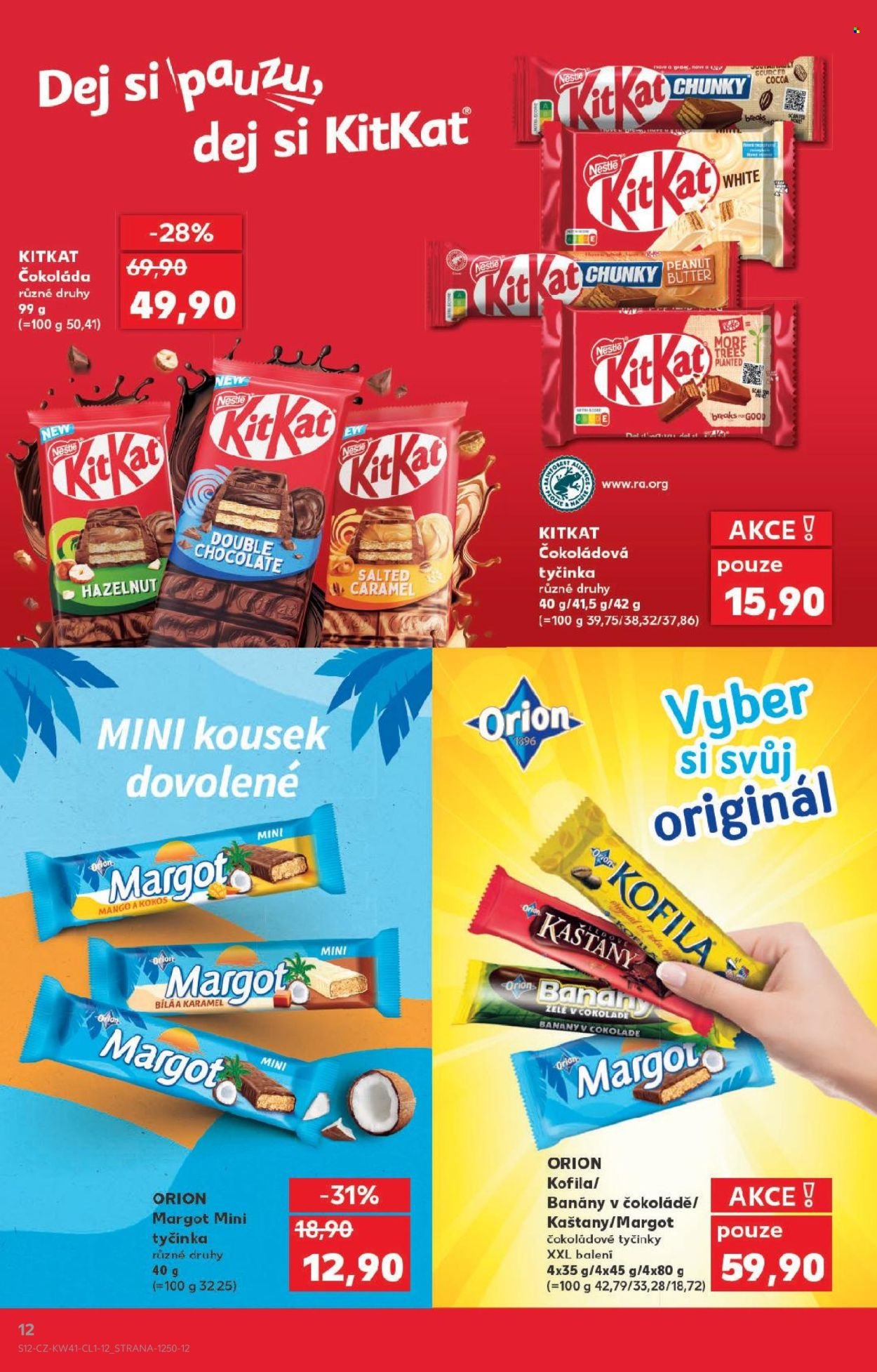 KAUFLAND leták - Oblíbené značky za super ceny (2025-10-08 - 2025-10-21)