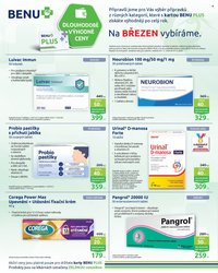 BENU LÉKÁRNA leták - Dlouhodobě výhodné ceny (2026-03-01 - 2026-03-31)