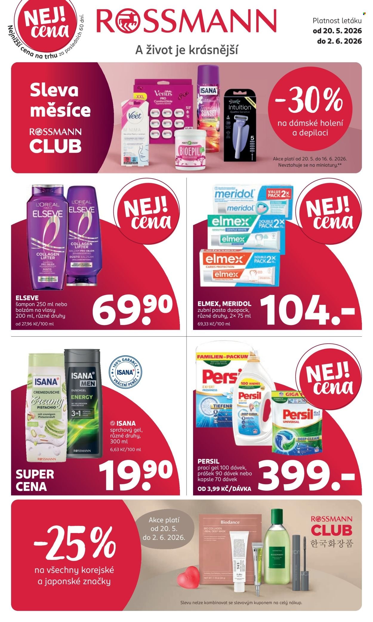 ROSSMANN leták - Od středy 20.5.2026 (2026-05-20 - 2026-06-02)