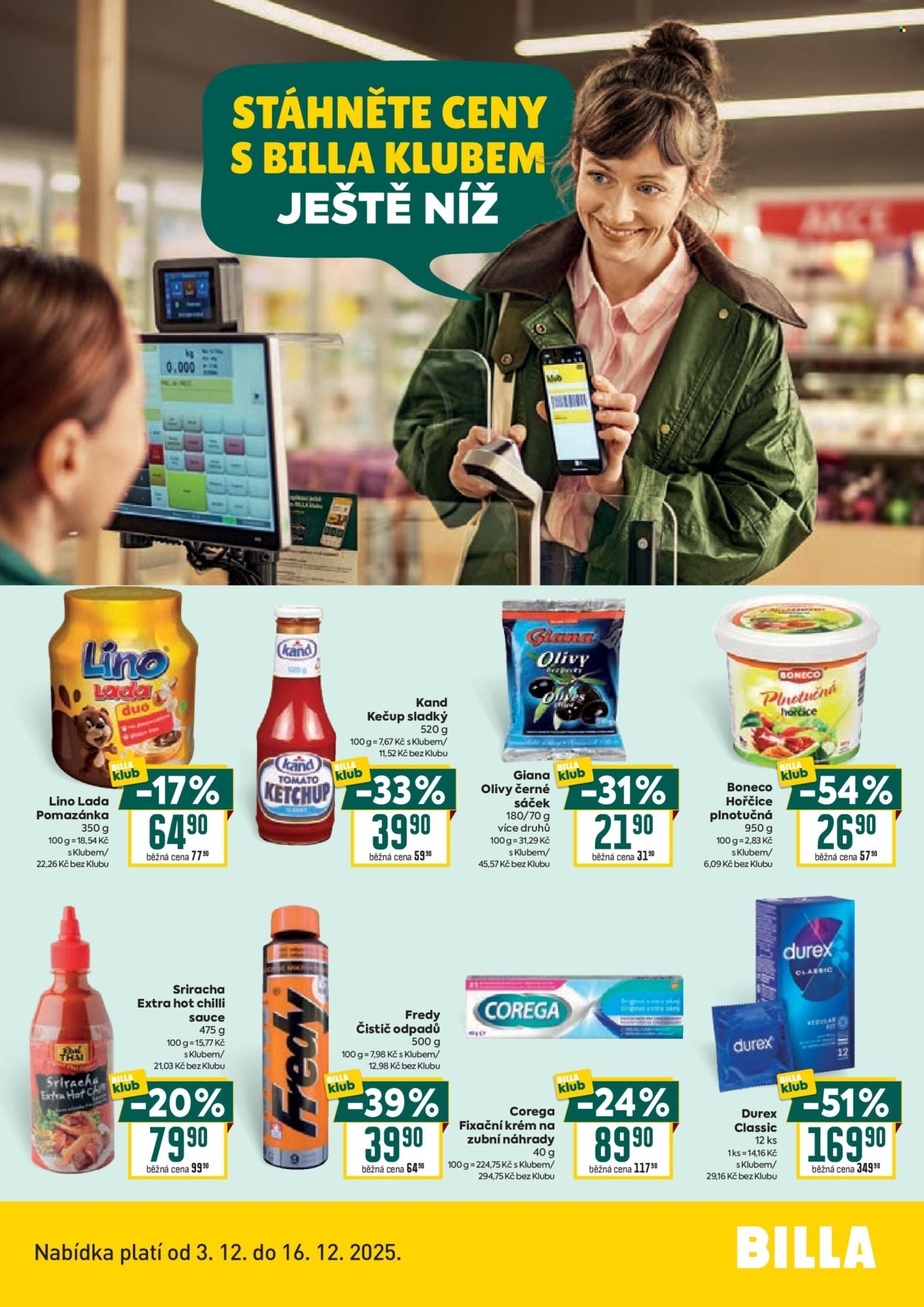 BILLA leták - Klub (2025-12-03 - 2025-12-16)