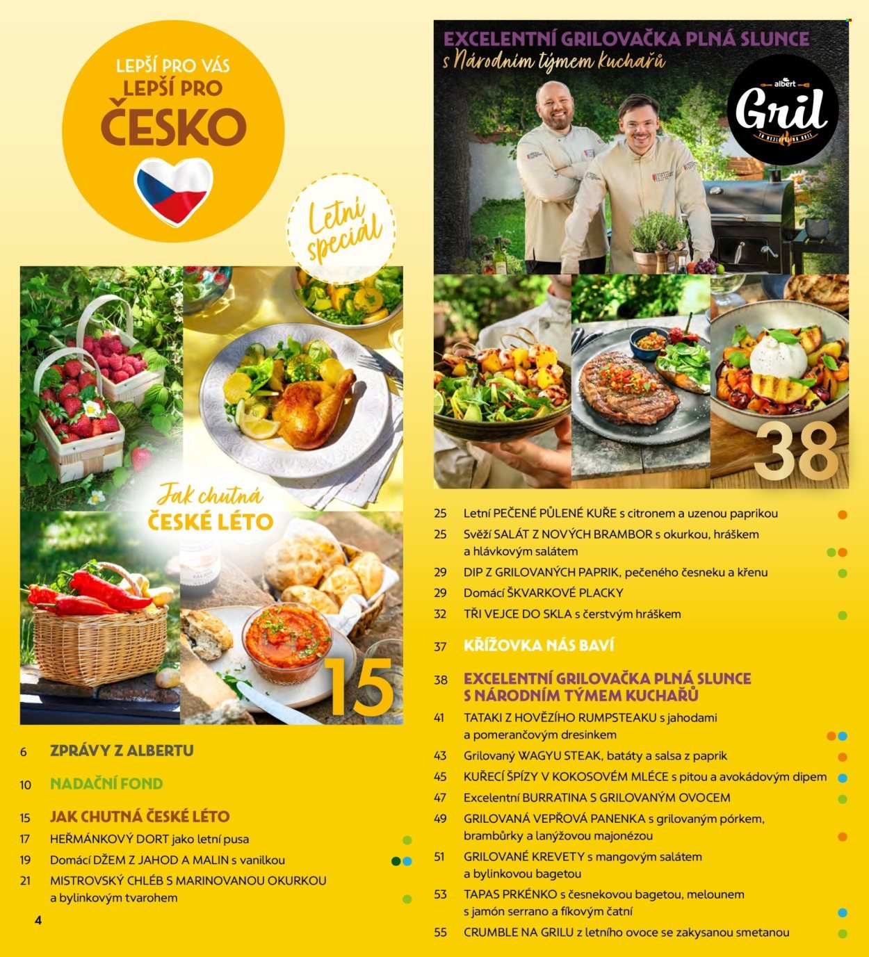 ALBERT leták - Magazín