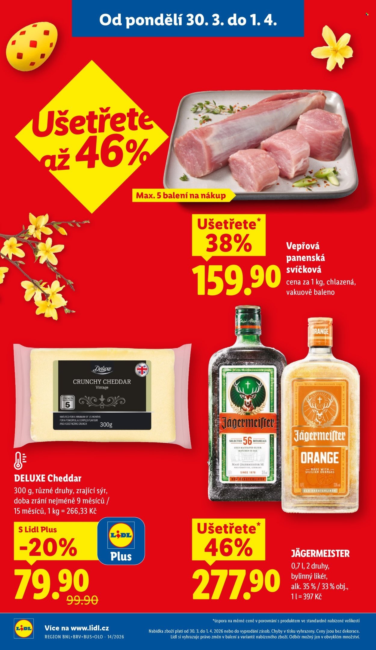 LIDL leták - Od pondělí 30.3.2026 (2026-03-30 - 2026-04-01)