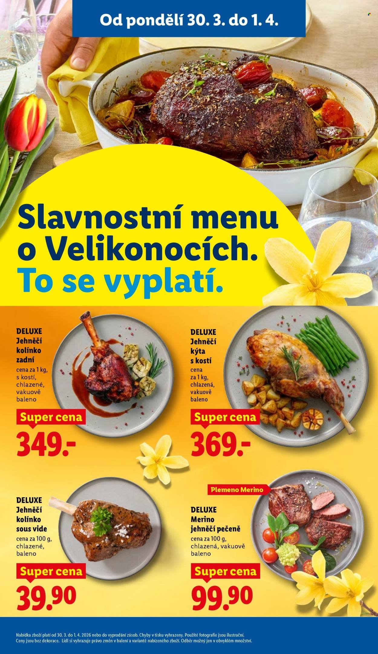 LIDL leták - Od pondělí 30.3.2026 (2026-03-30 - 2026-04-01)