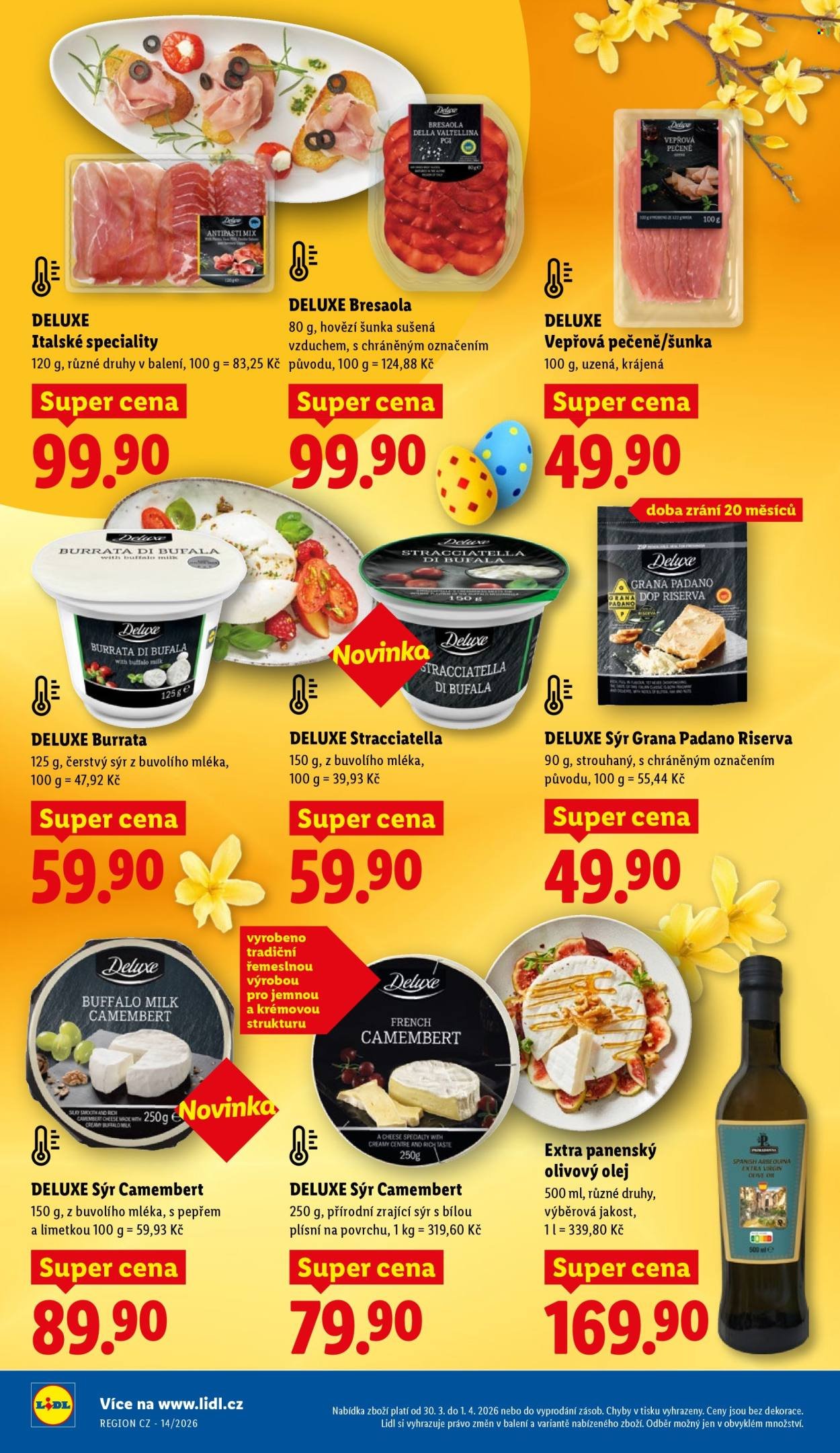 LIDL leták - Od pondělí 30.3.2026 (2026-03-30 - 2026-04-01)