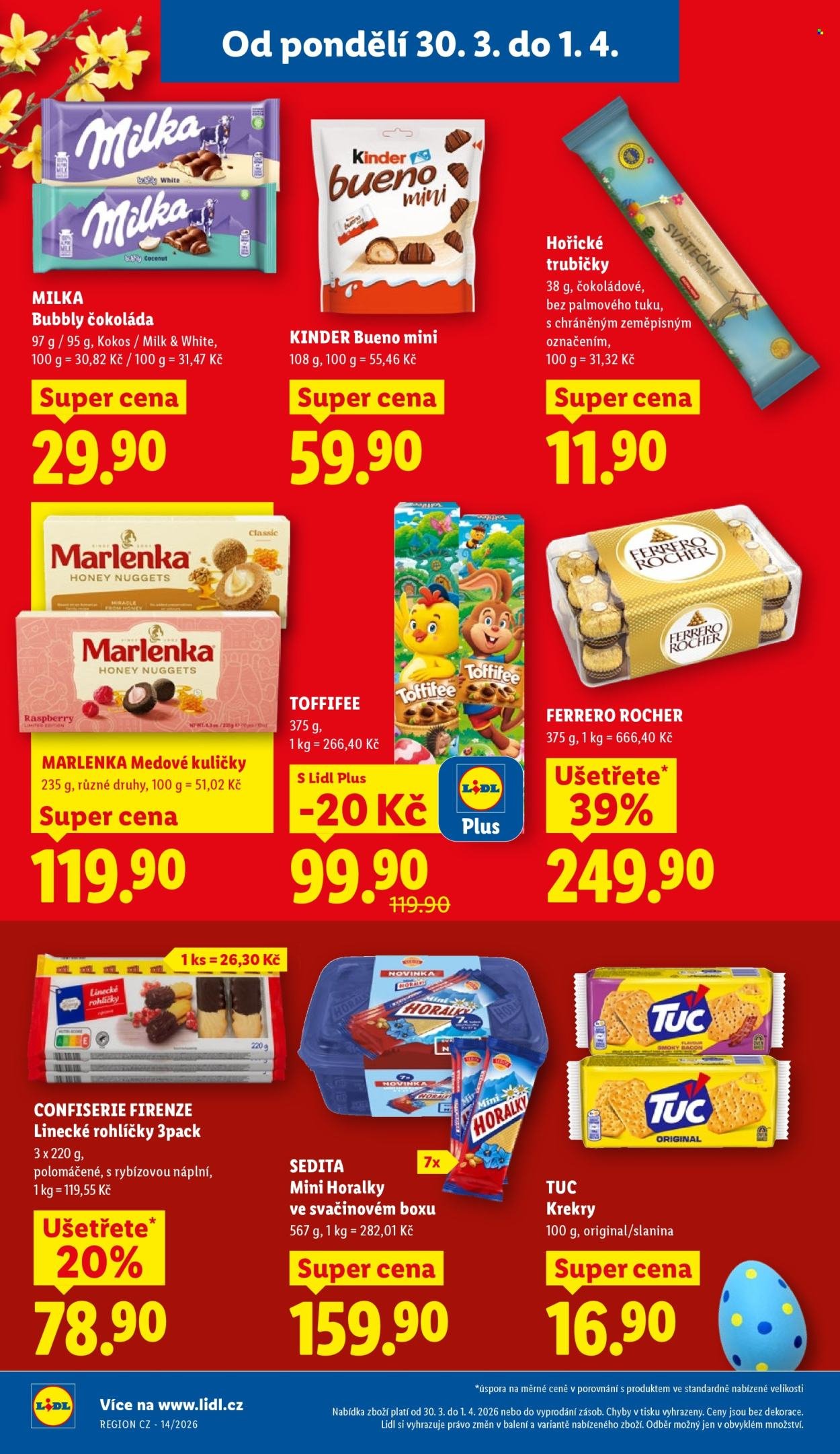 LIDL leták - Od pondělí 30.3.2026 (2026-03-30 - 2026-04-01)