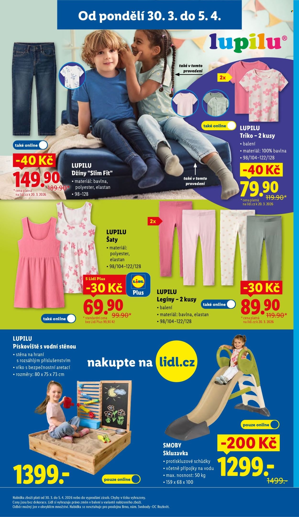 LIDL leták - Od pondělí 30.3.2026 (2026-03-30 - 2026-04-01)