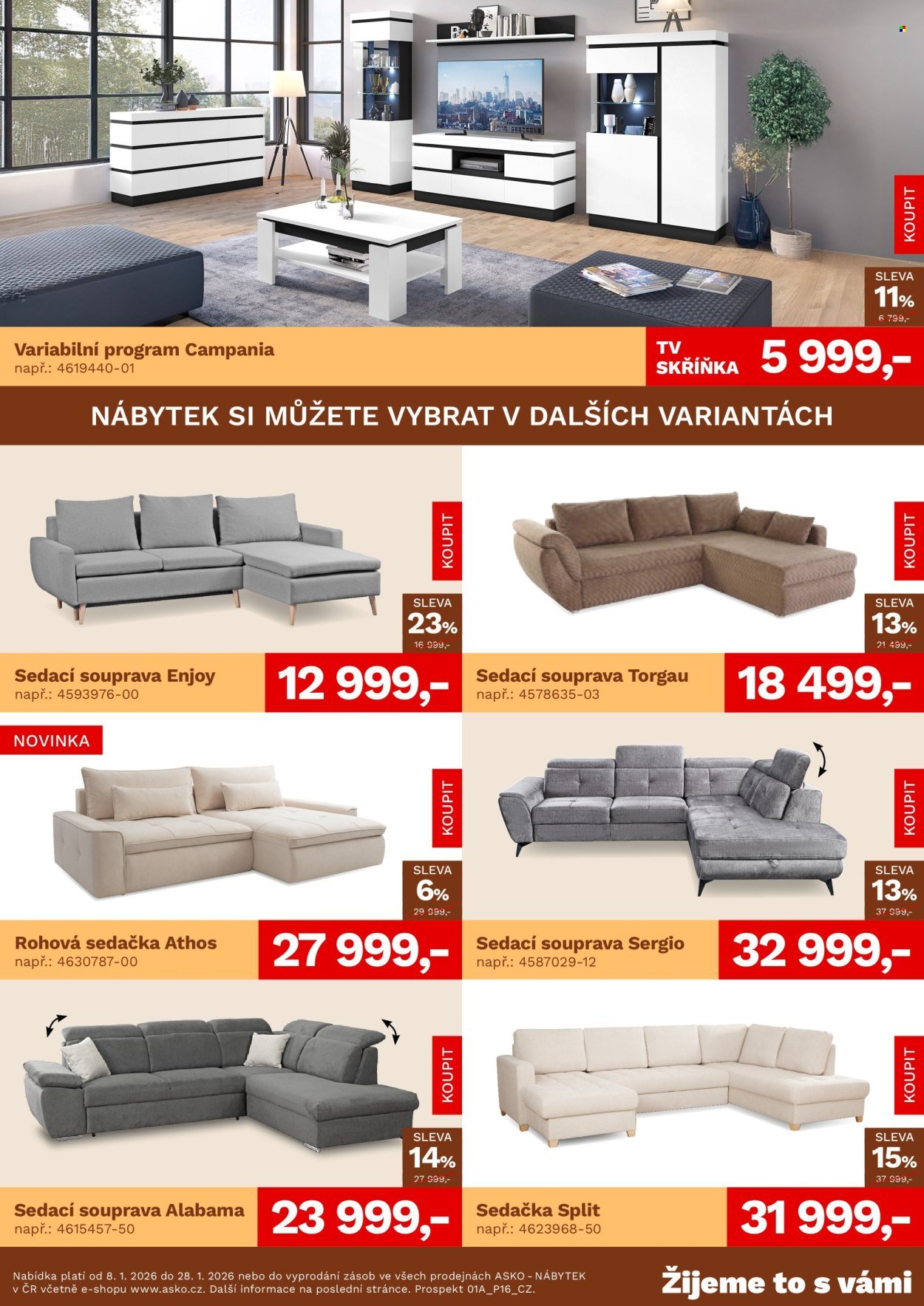 ASKO leták - Akční nabídka (2026-01-08 - 2026-01-28)