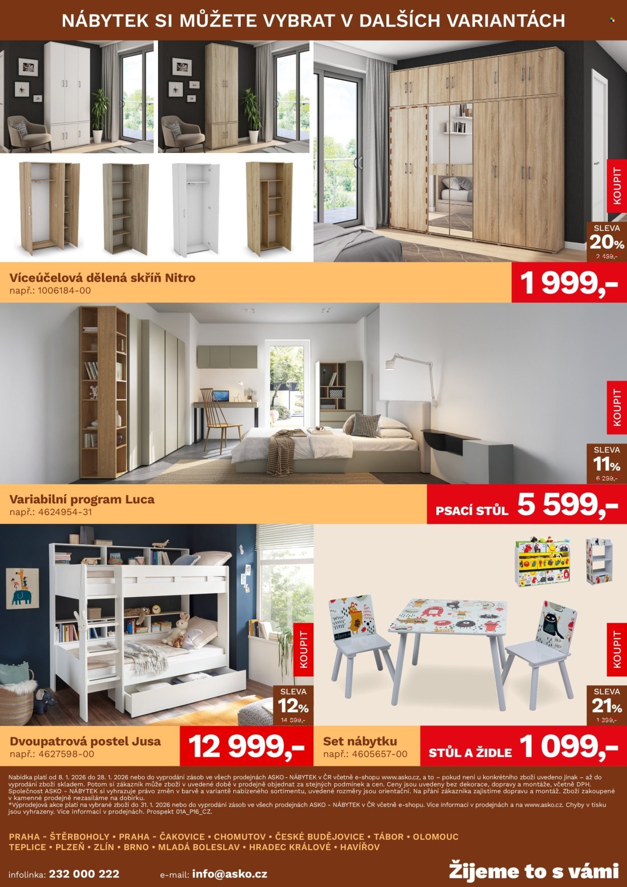 ASKO leták - Akční nabídka (2026-01-08 - 2026-01-28)