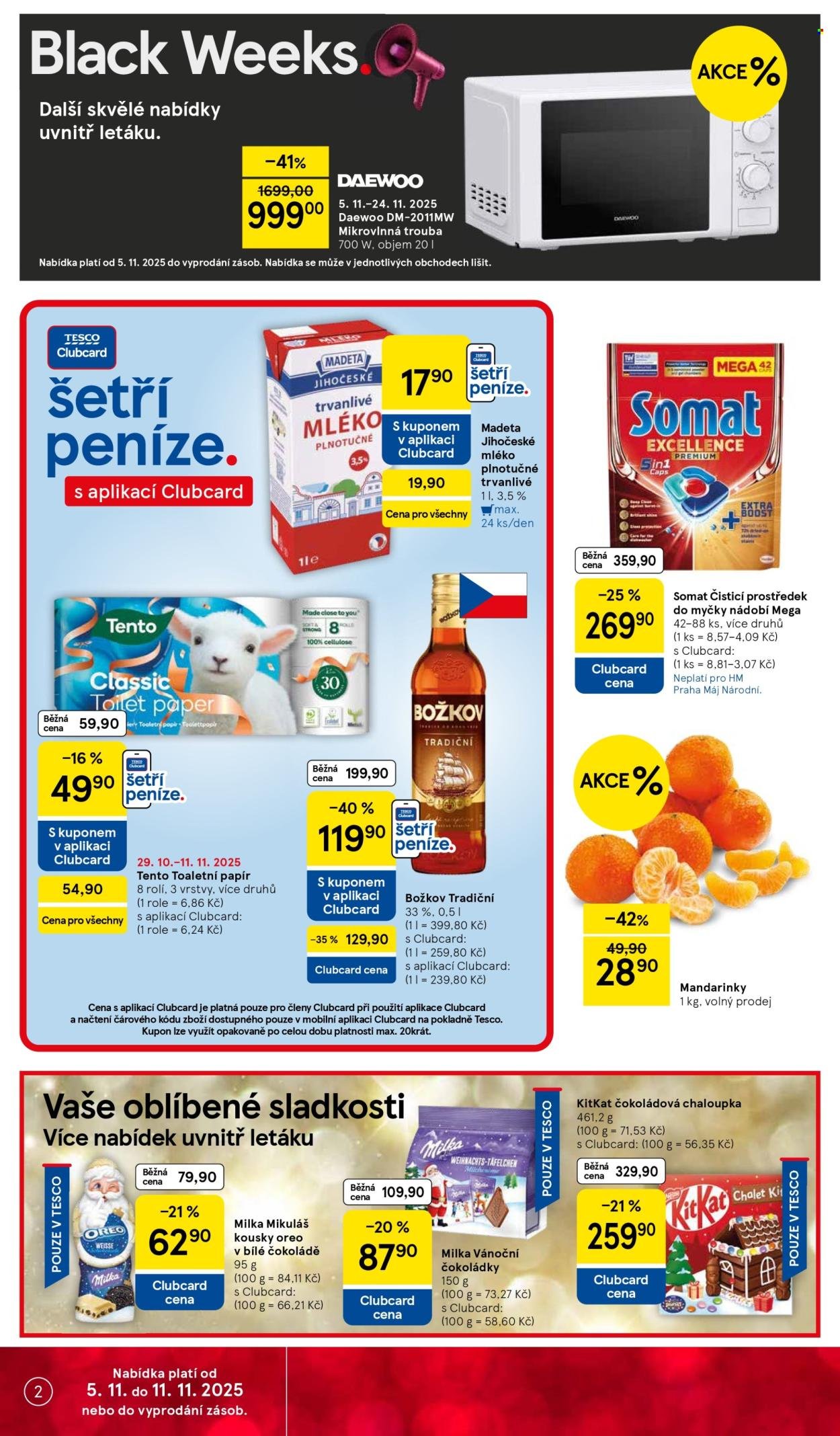 TESCO leták - Od středy 5.11.2025 (2025-11-05 - 2025-11-11)
