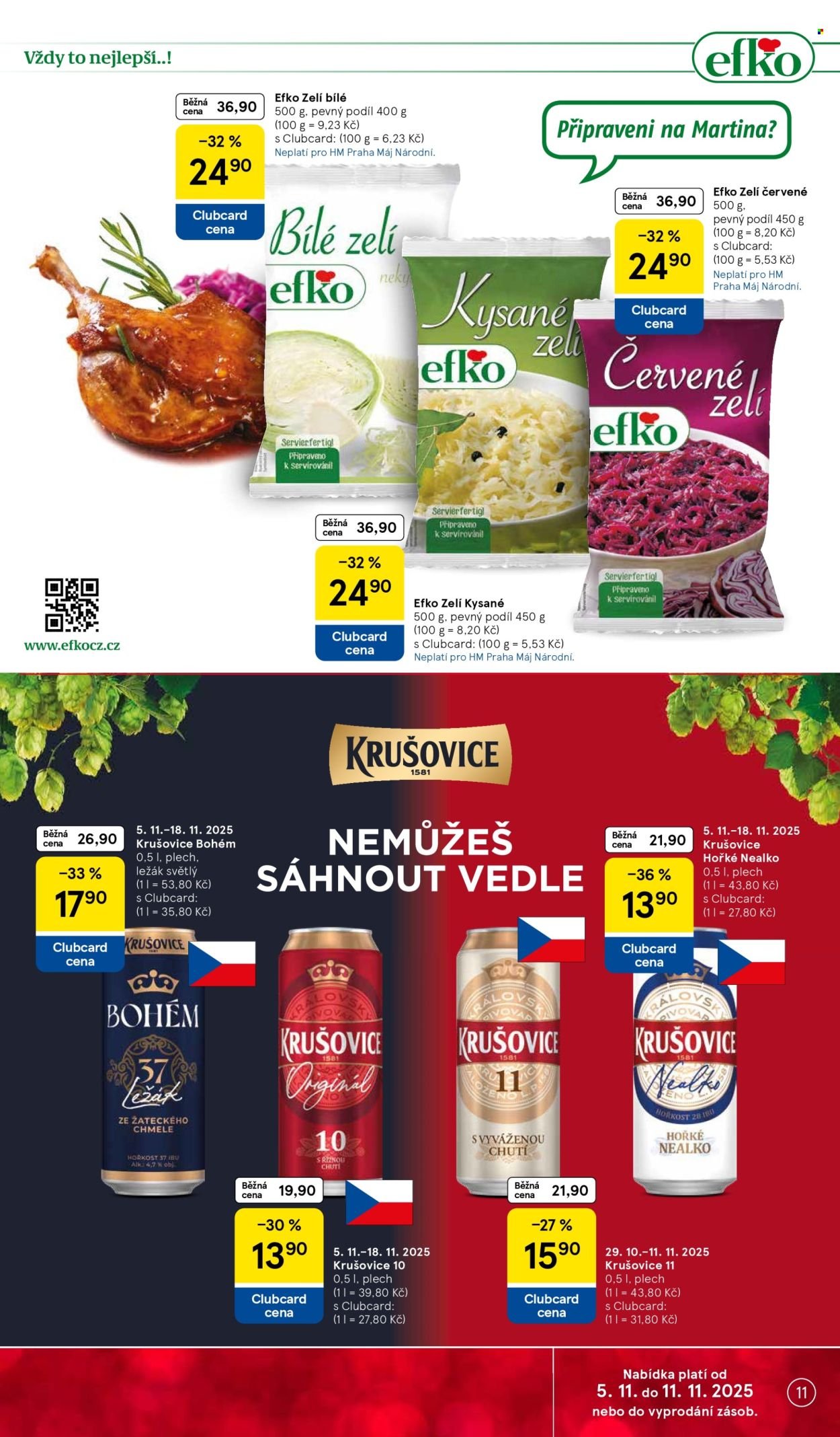 TESCO leták - Od středy 5.11.2025 (2025-11-05 - 2025-11-11)