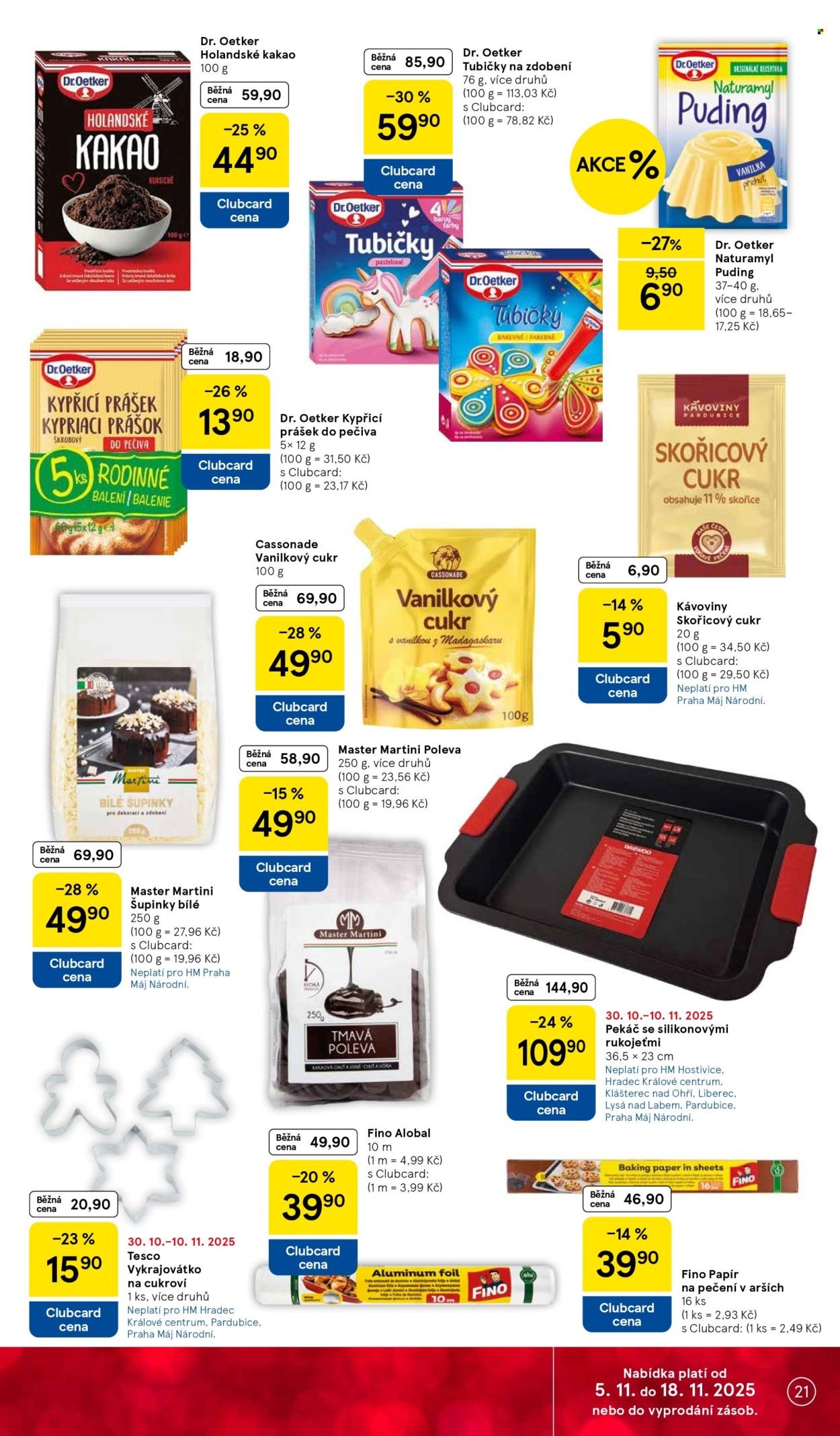 TESCO leták - Od středy 5.11.2025 (2025-11-05 - 2025-11-11)
