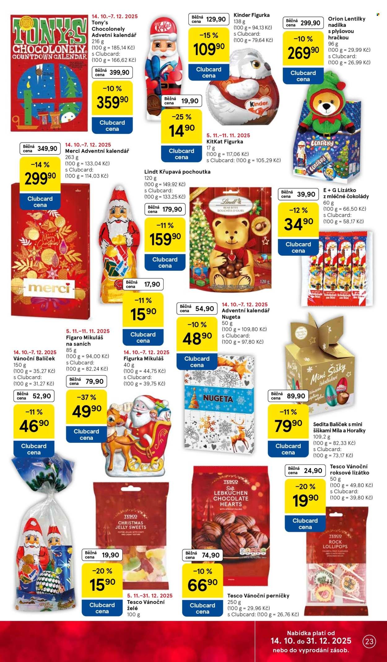 TESCO leták - Od středy 5.11.2025 (2025-11-05 - 2025-11-11)