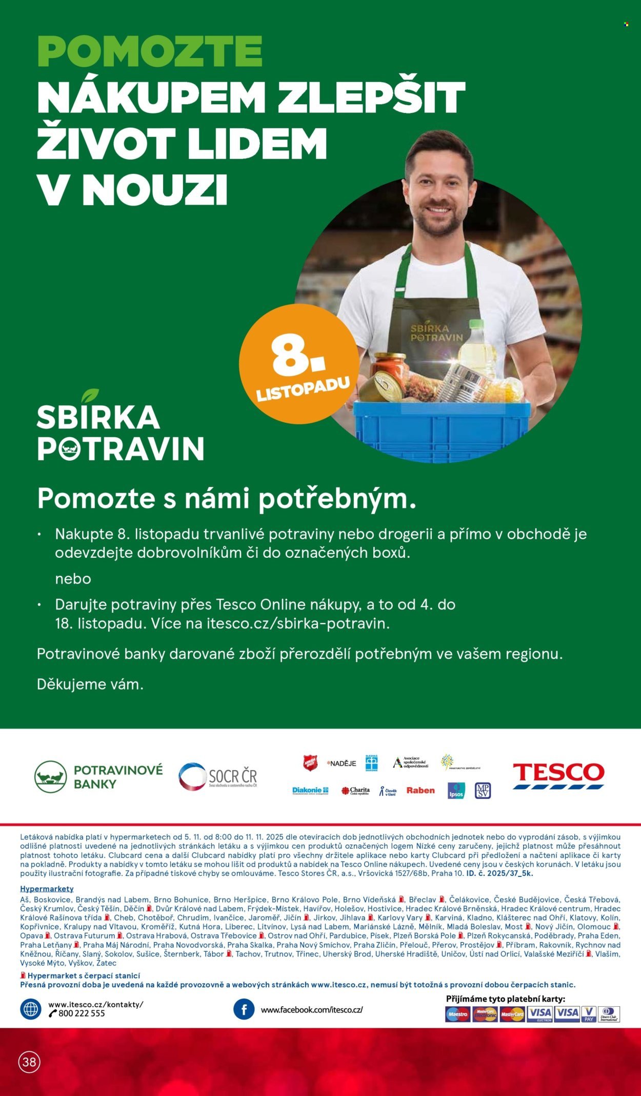 TESCO leták - Od středy 5.11.2025 (2025-11-05 - 2025-11-11)