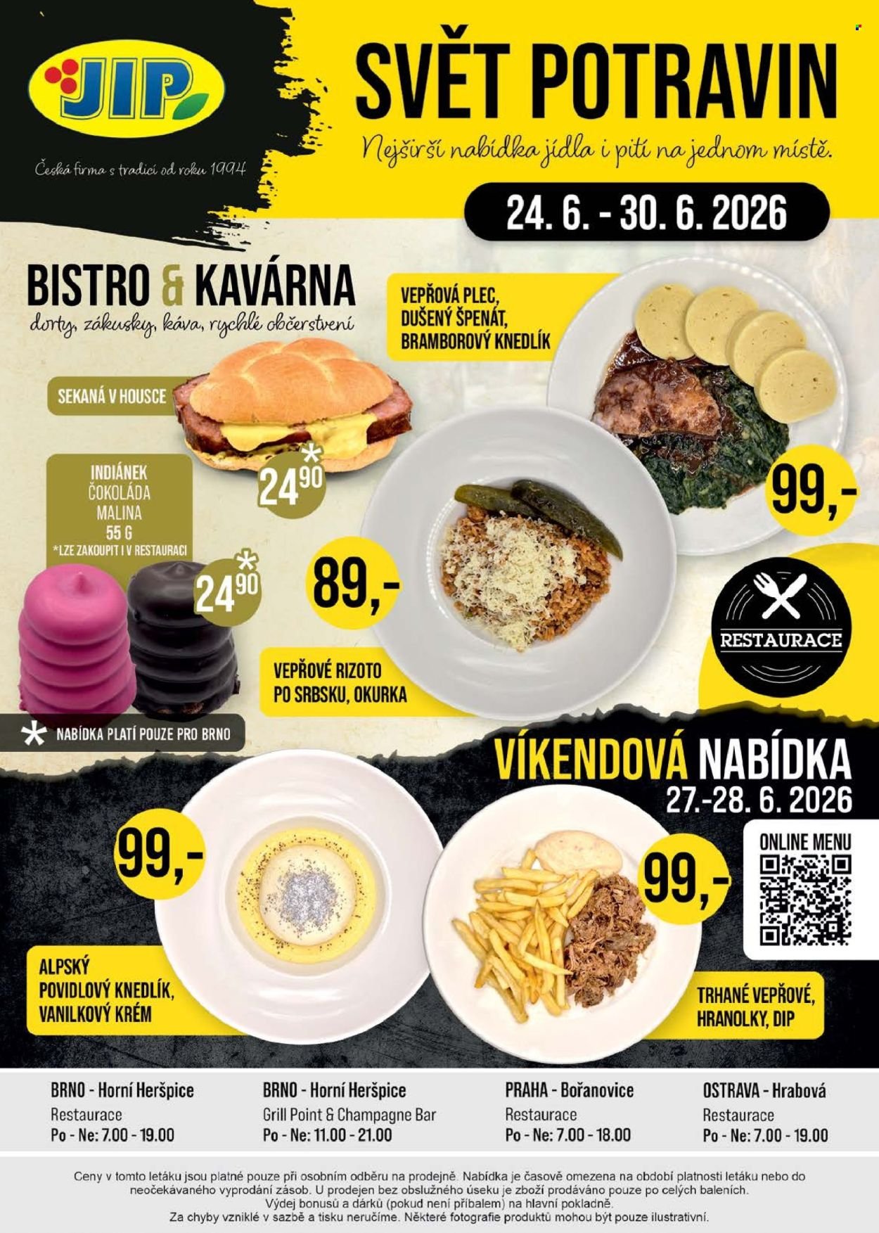 JIP leták - Svět potravin